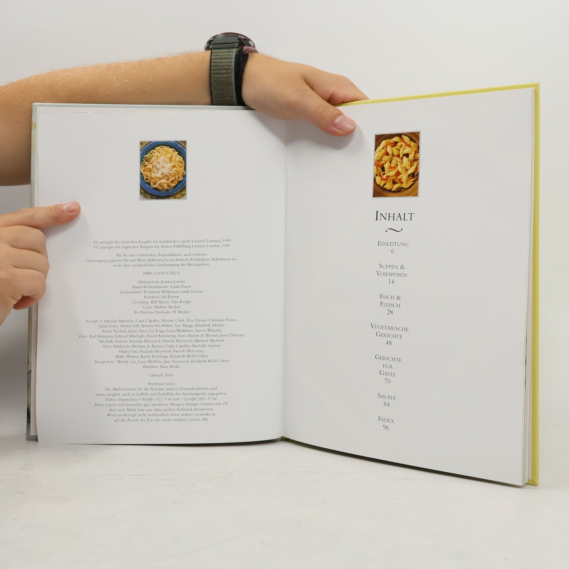 Linda Fraser Lust auf... Pasta. Step by Step.