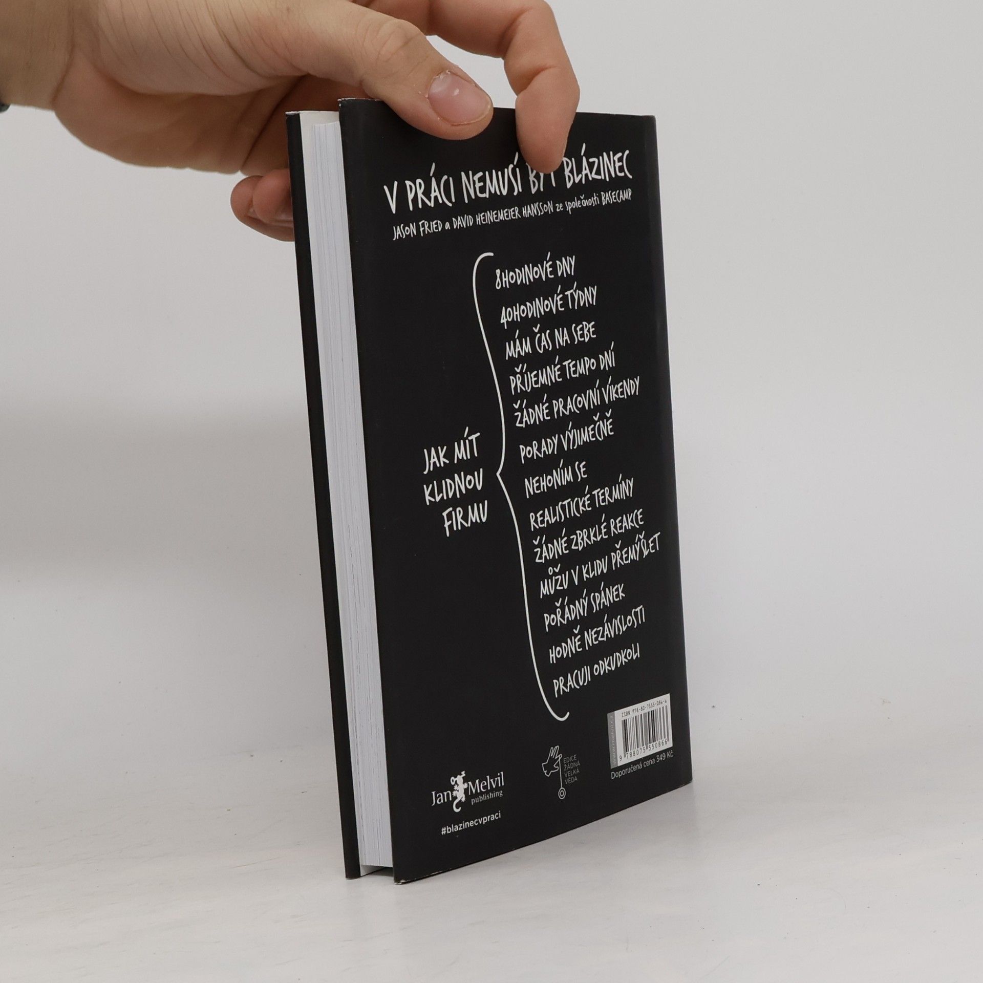 Jason Fried V práci nemusí být blázinec