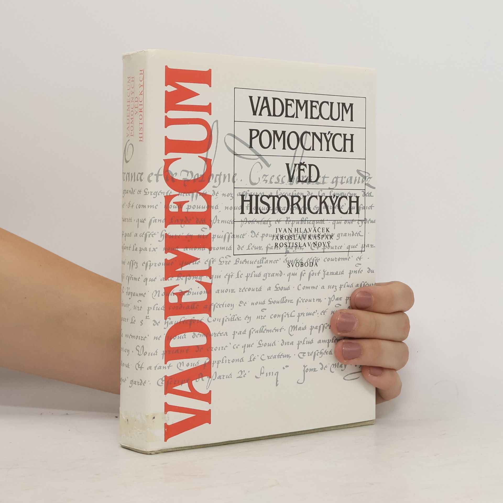 Rostislav Nový Vademecum pomocných věd historických