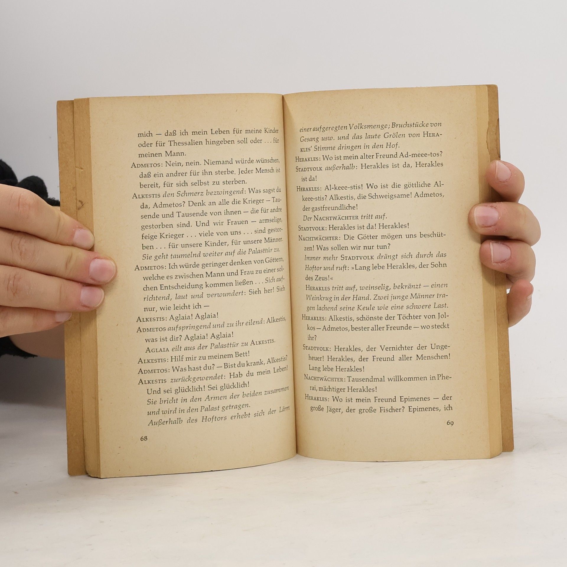 Thornton Wilder Die Alkestiade