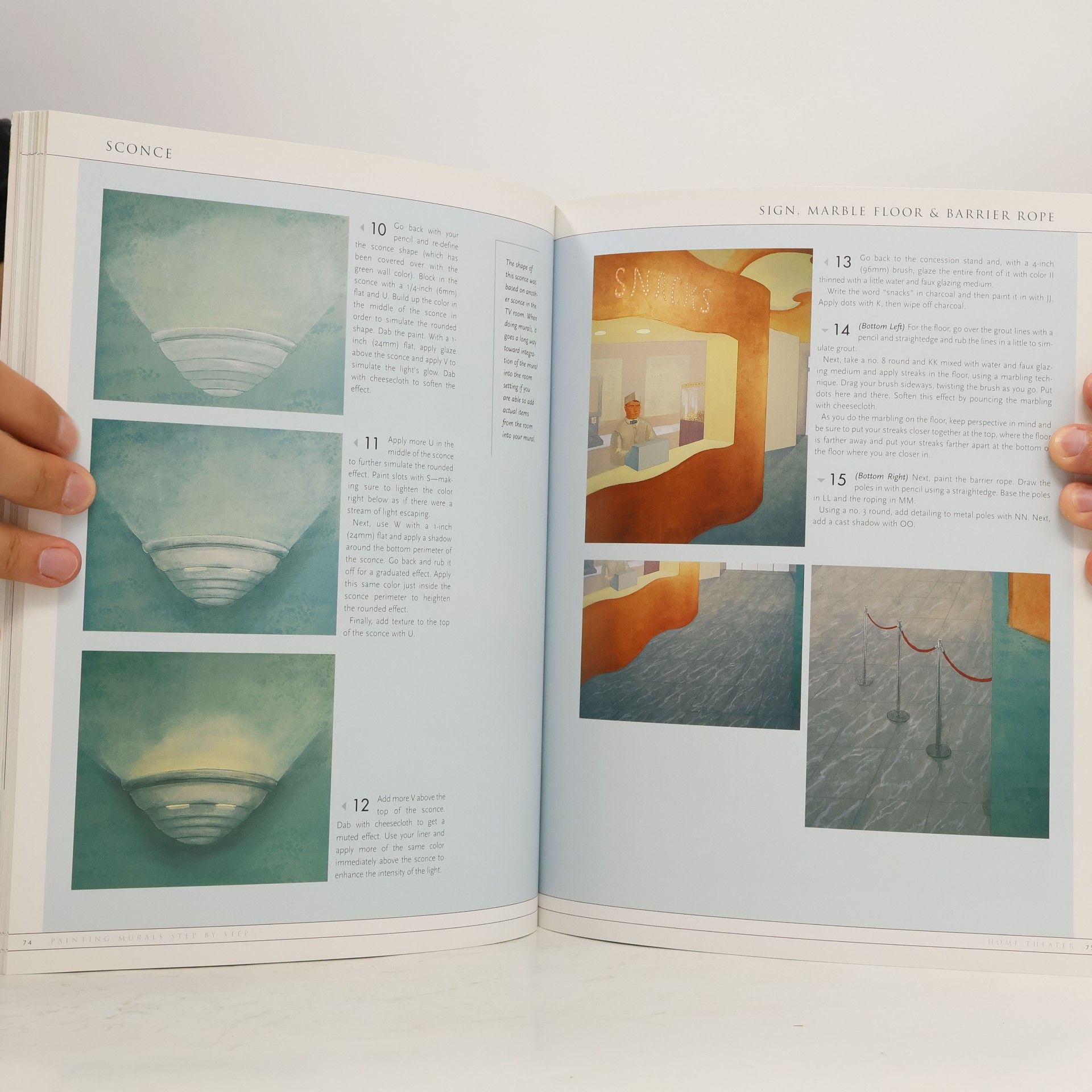 Charles Grund Painting Murals Step by Step