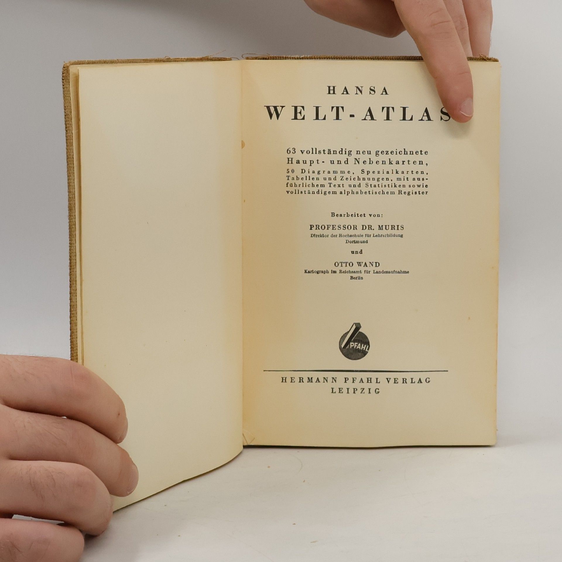 Autorenkollektiv Hansa Welt Atlas