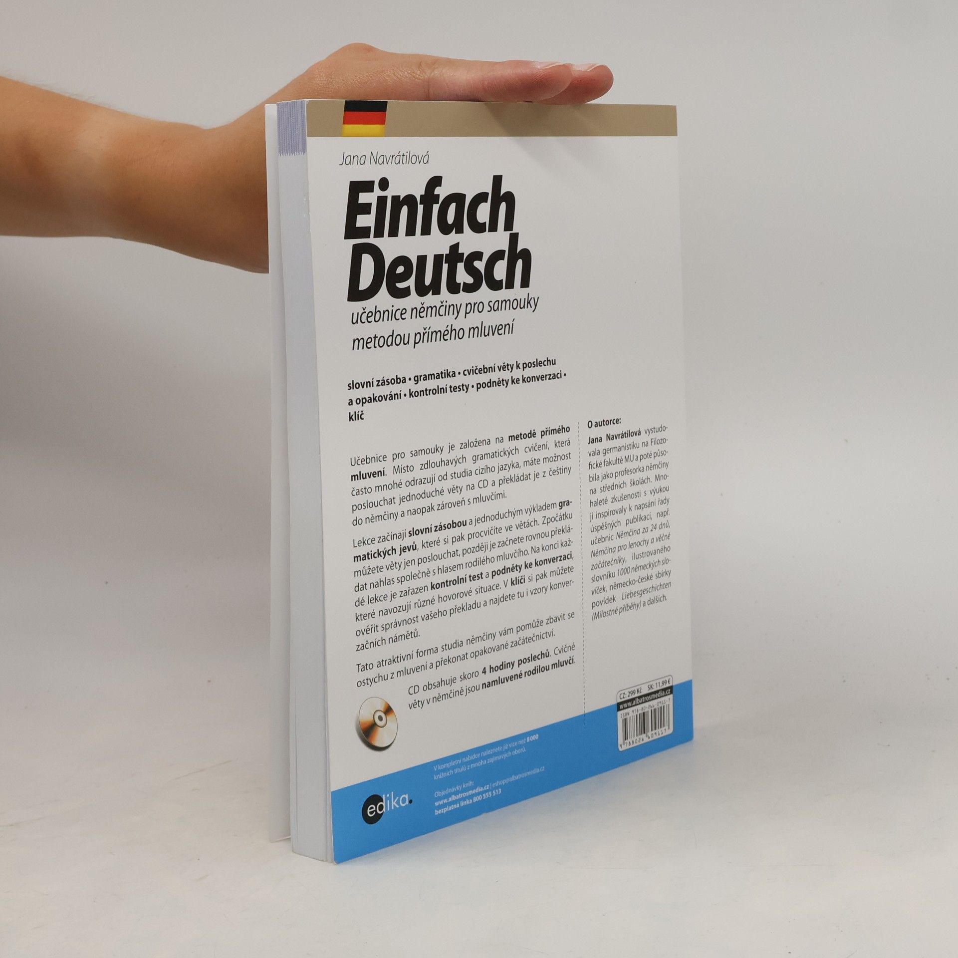 Jana Navrátilová Einfach Deutsch. Učebnice němčiny pro samouky metodou přímého mluvení