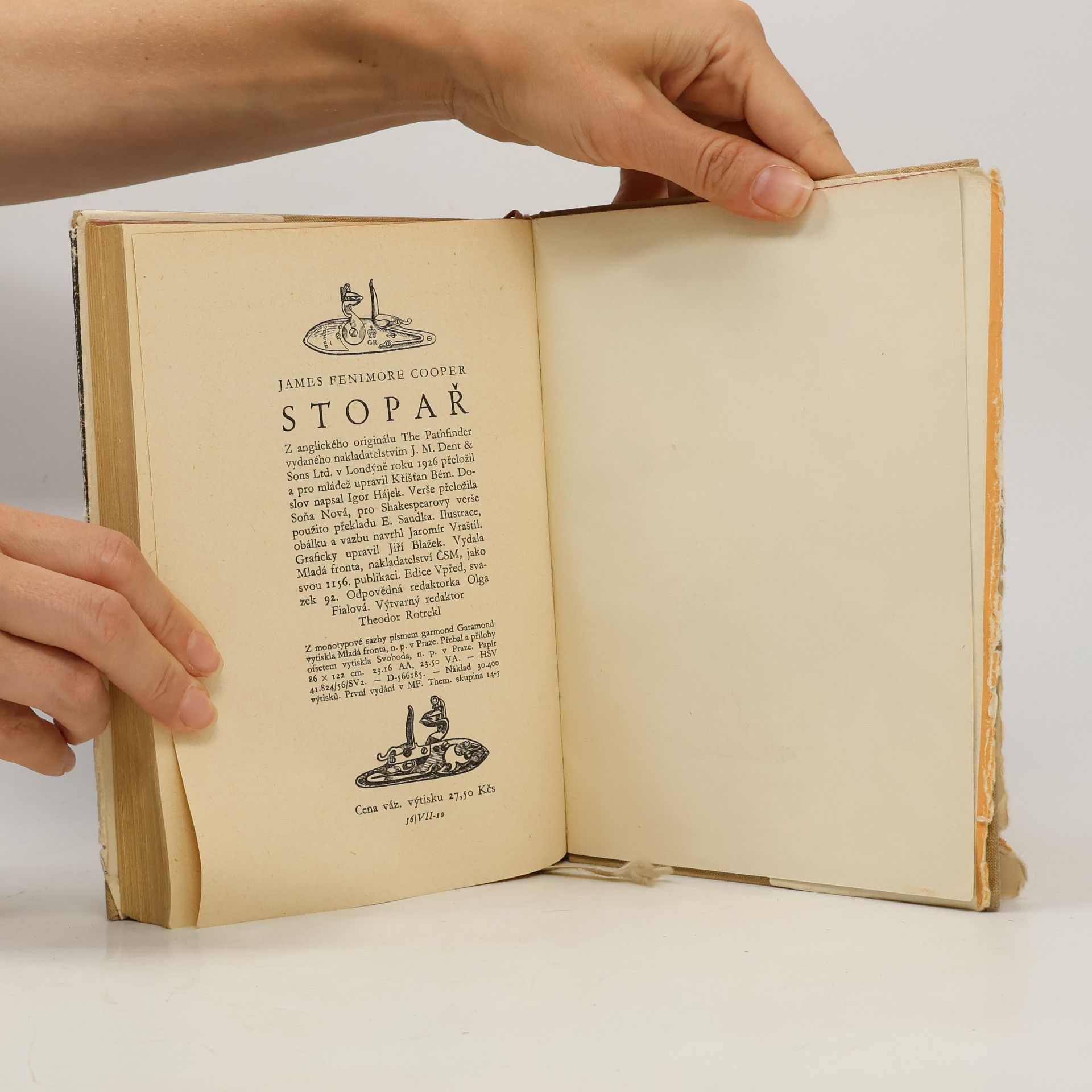 J. F. Cooper Stopař