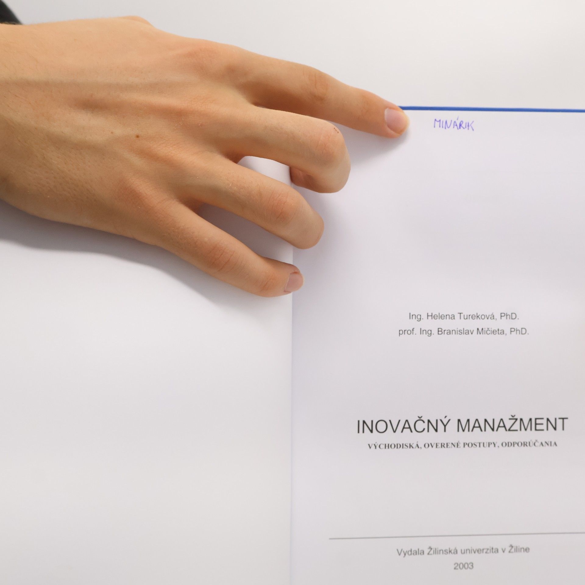 Helena Tureková Inovačný manažment