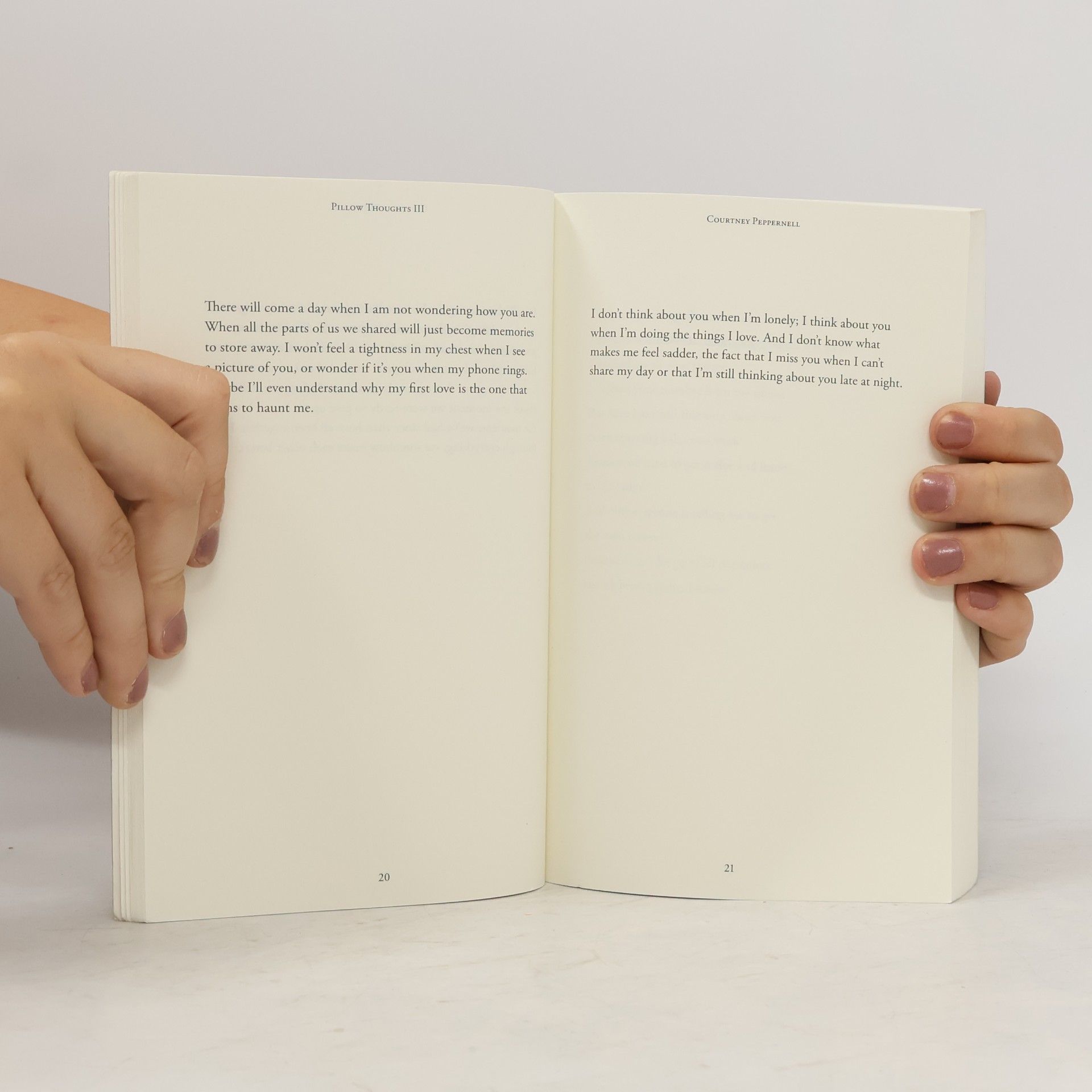 Courtney Peppernell Pillow Thoughts III : Mending the Mind