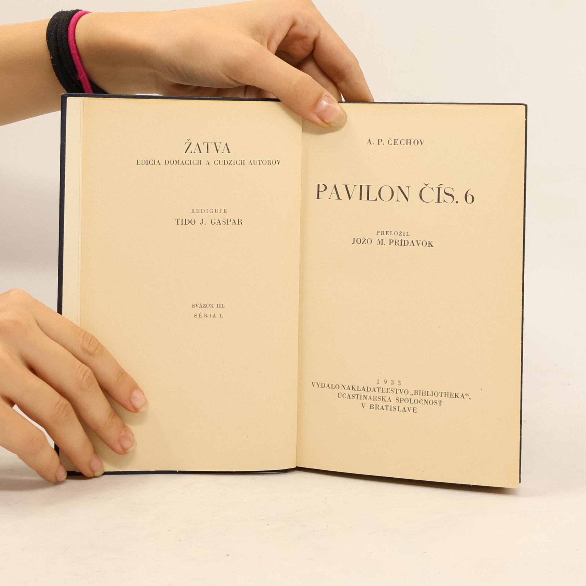 Anton Chekhov Pavilon čís. 6