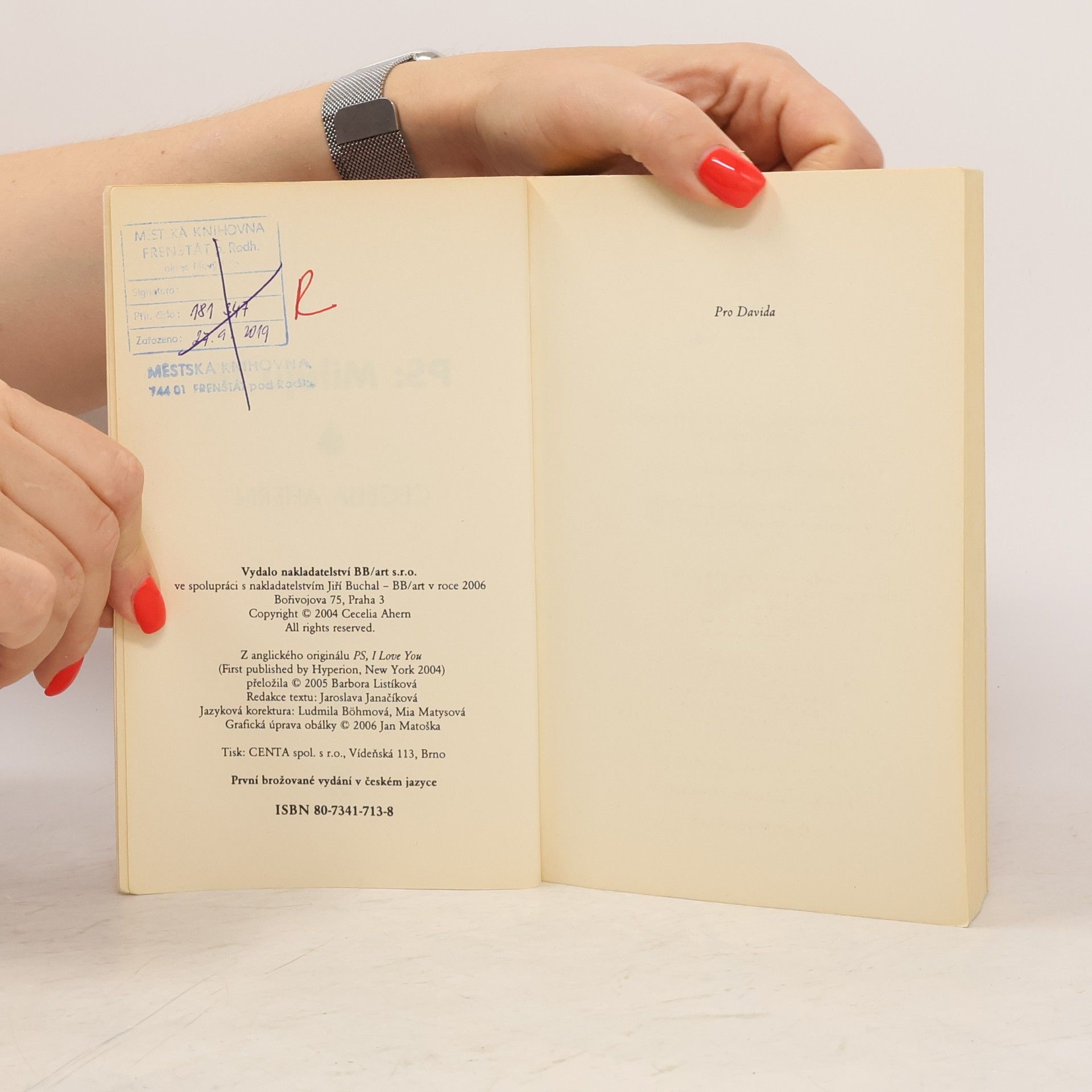 Cecelia Ahern PS: Miluju tě
