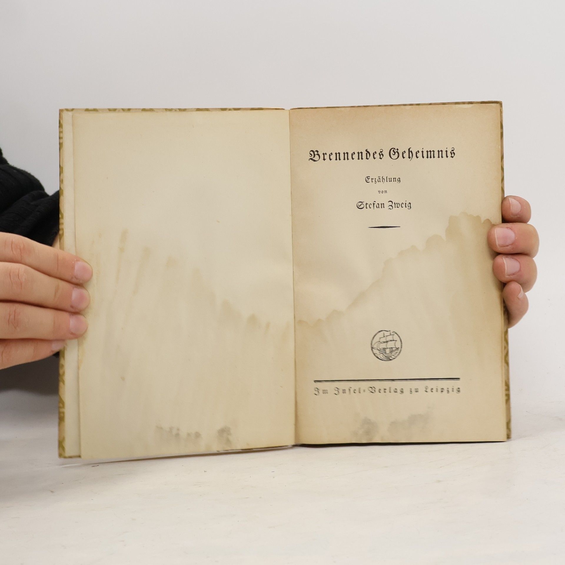 Stefan Zweig Brennendes Geheimnis