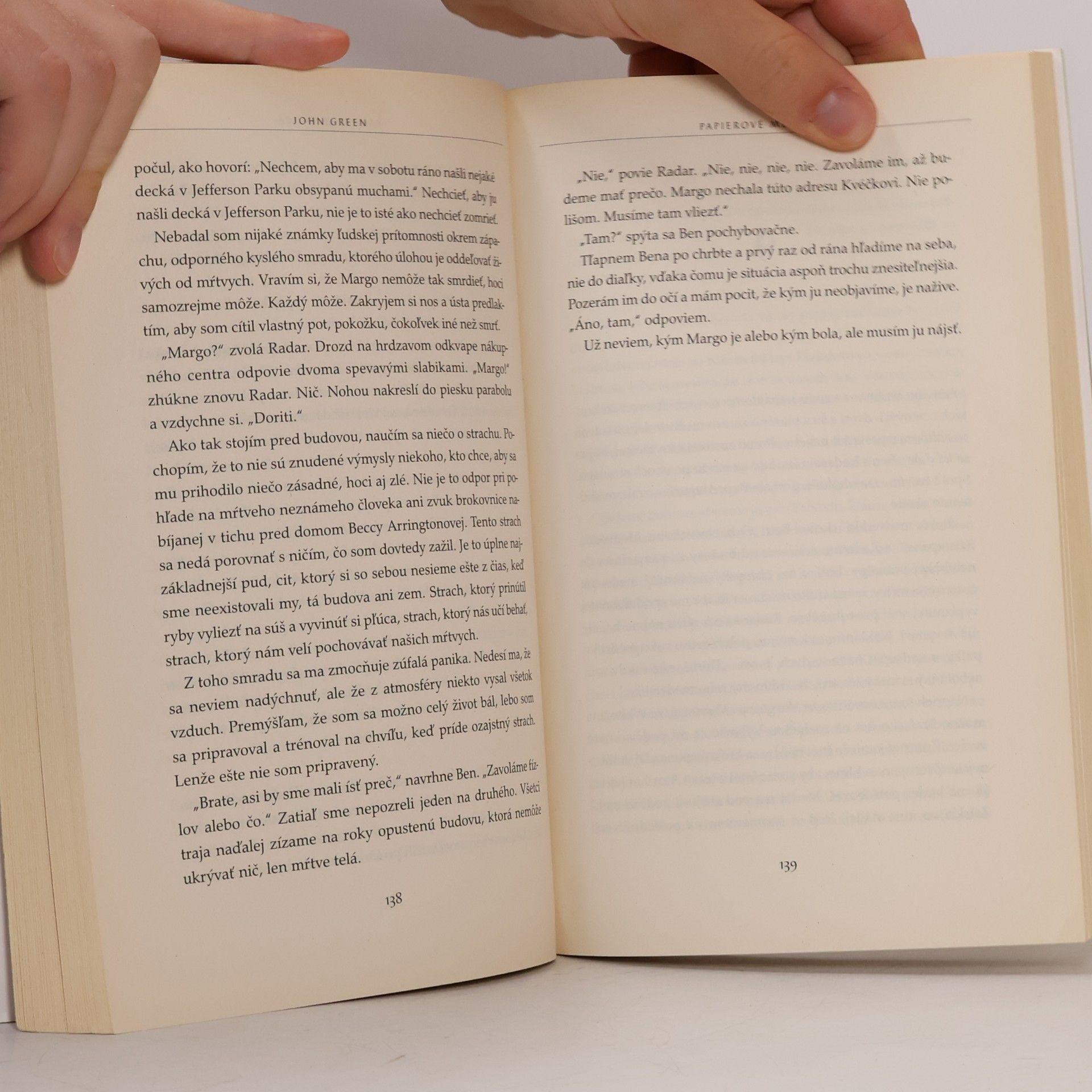 John Green Papierové mestá