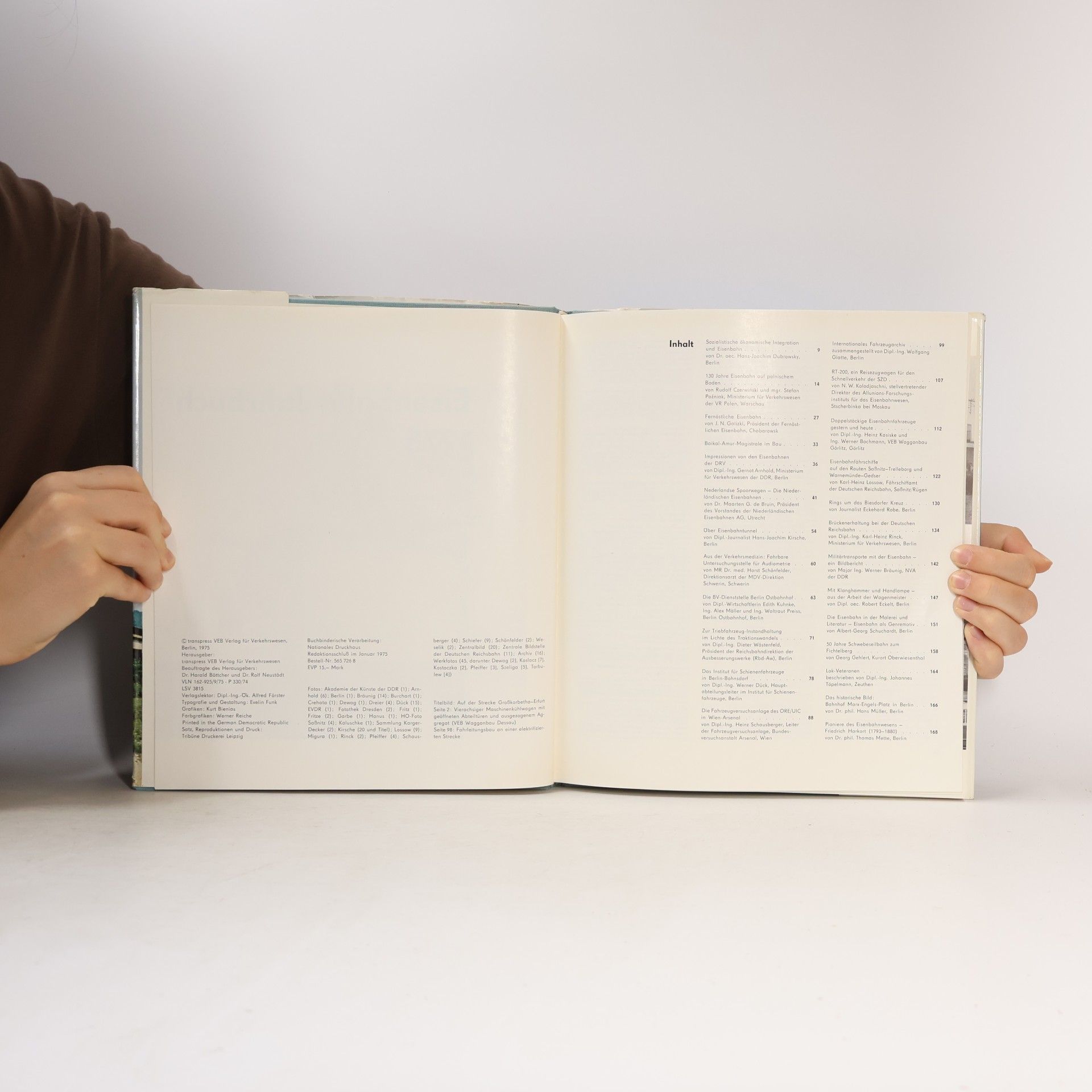Autorenkollektiv Eisenbahn-Jahrbuch 1975