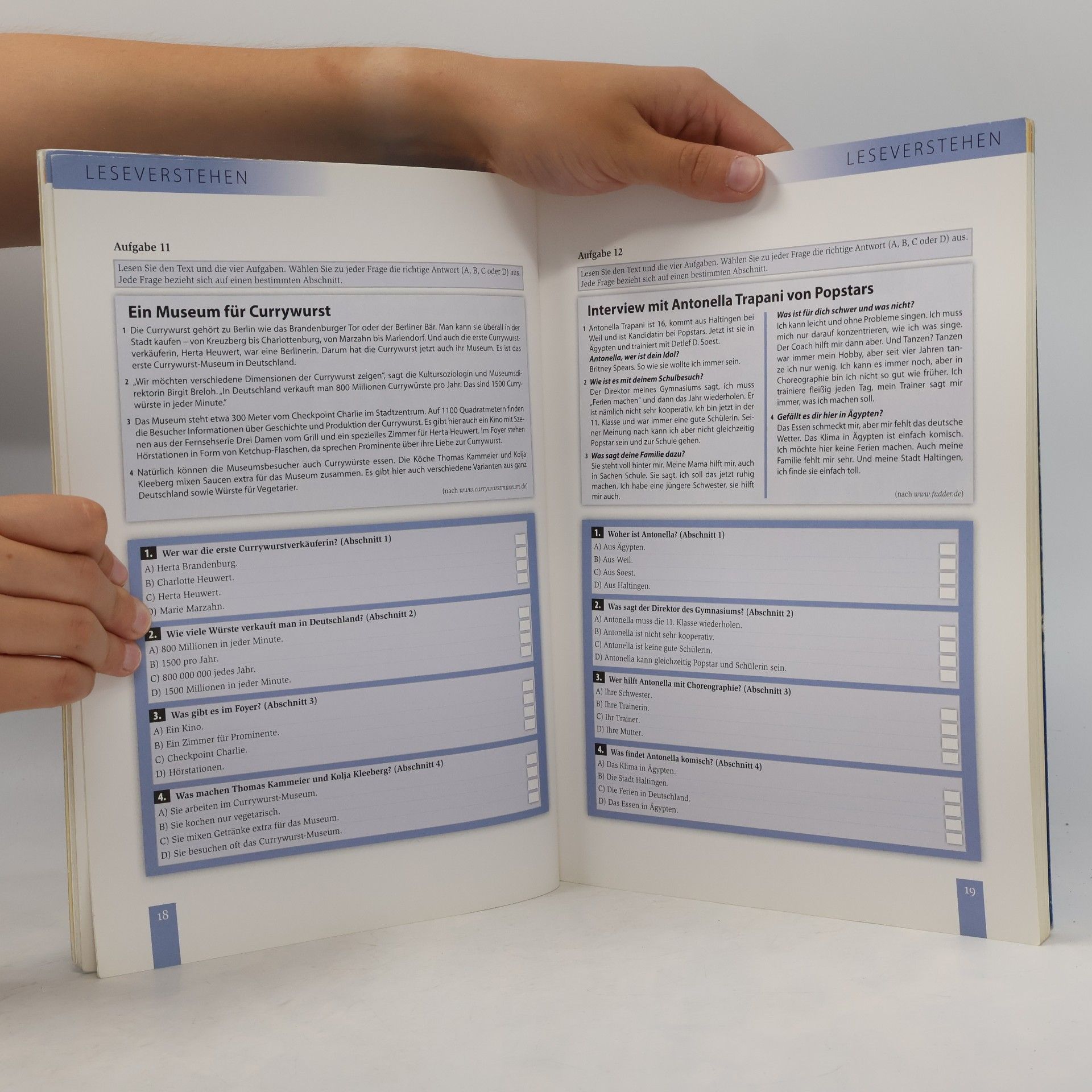 Autores varios Fertigkeitstraining A1. Übungsbuch