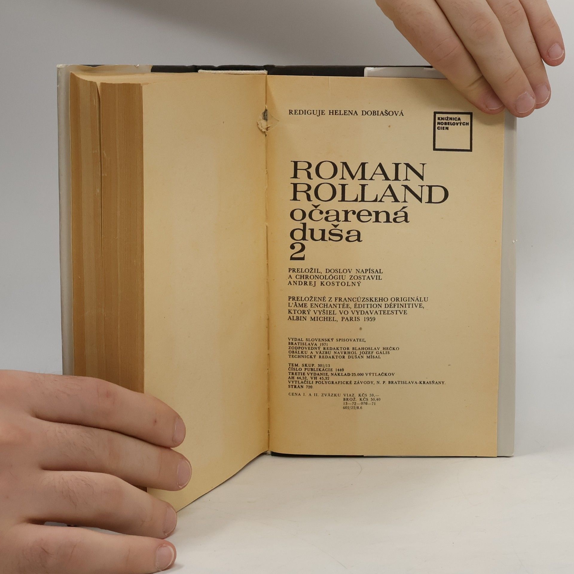 Romain Rolland Očarená duša 2