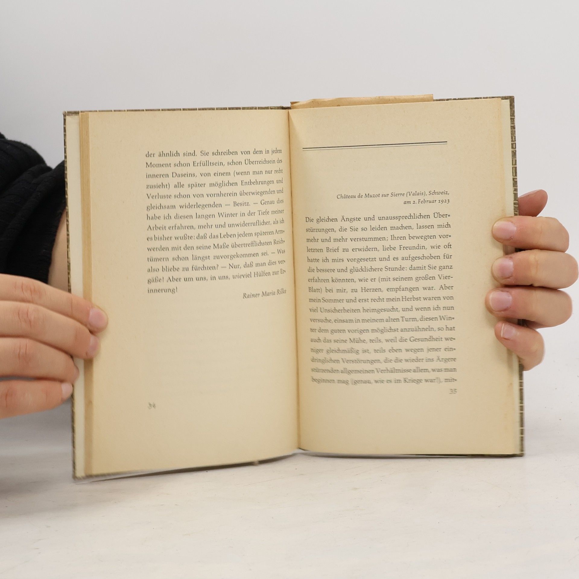 Rainer Maria Rilke Briefe an eine junge Frau
