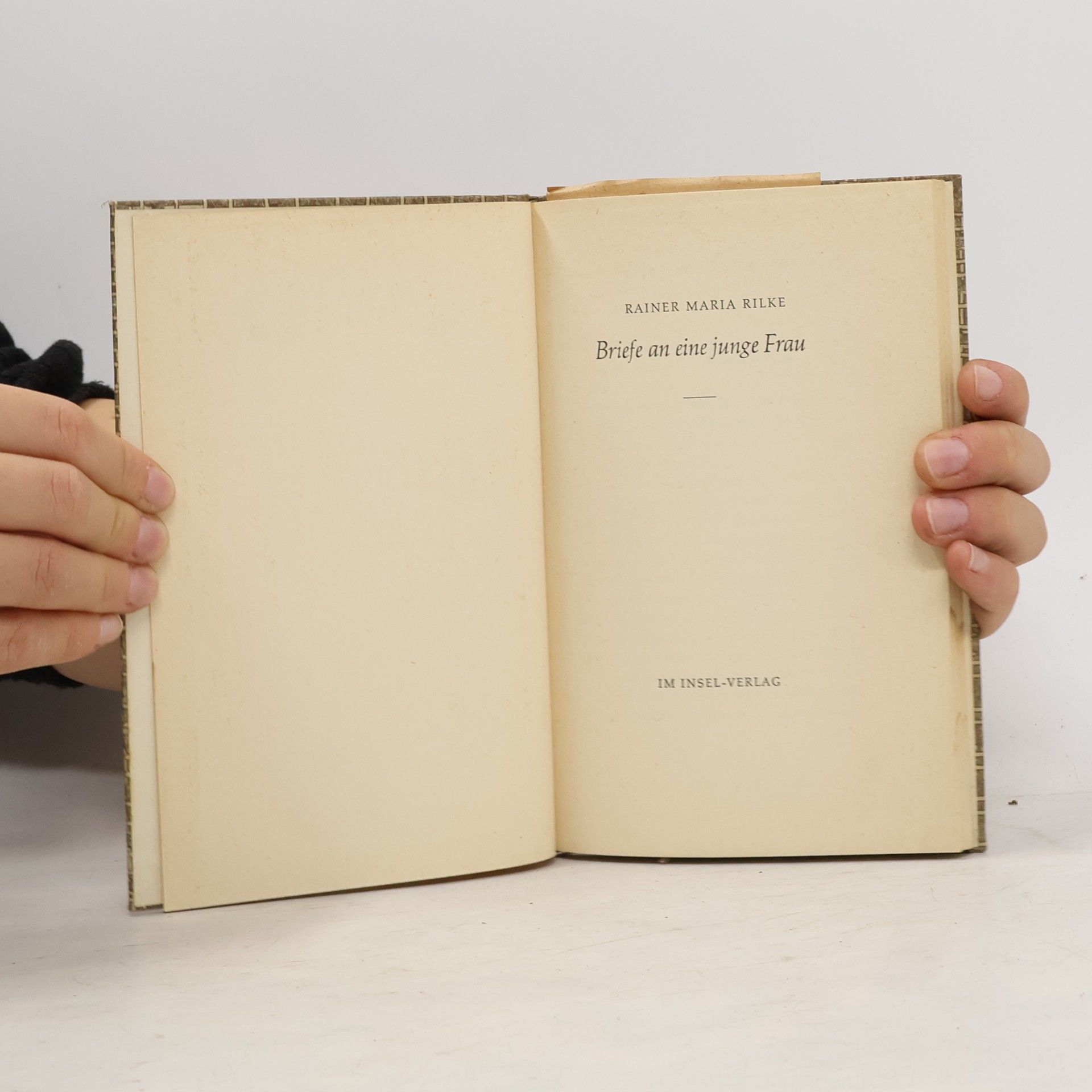 Rainer Maria Rilke Briefe an eine junge Frau