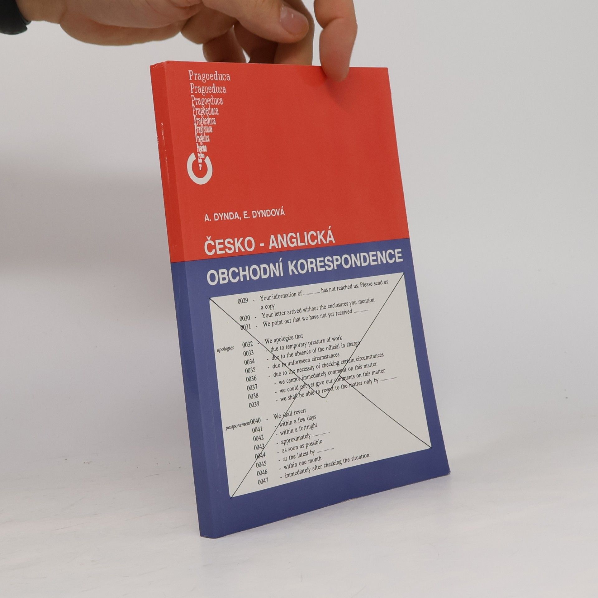 Antonín Dynda Česko-anglická obchodní korespondence