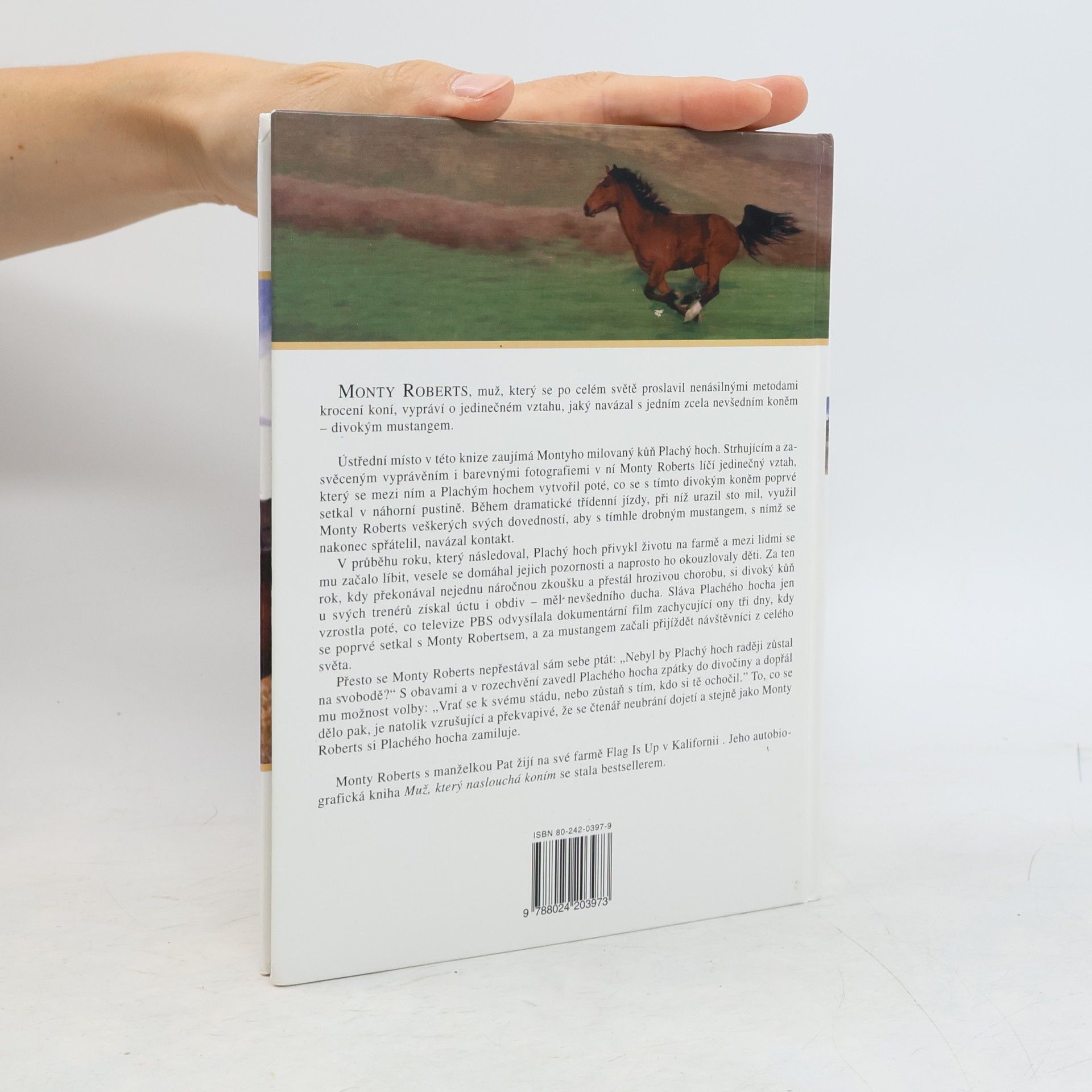 Monty Roberts Plachý hoch. Kůň, který přišel z divočiny
