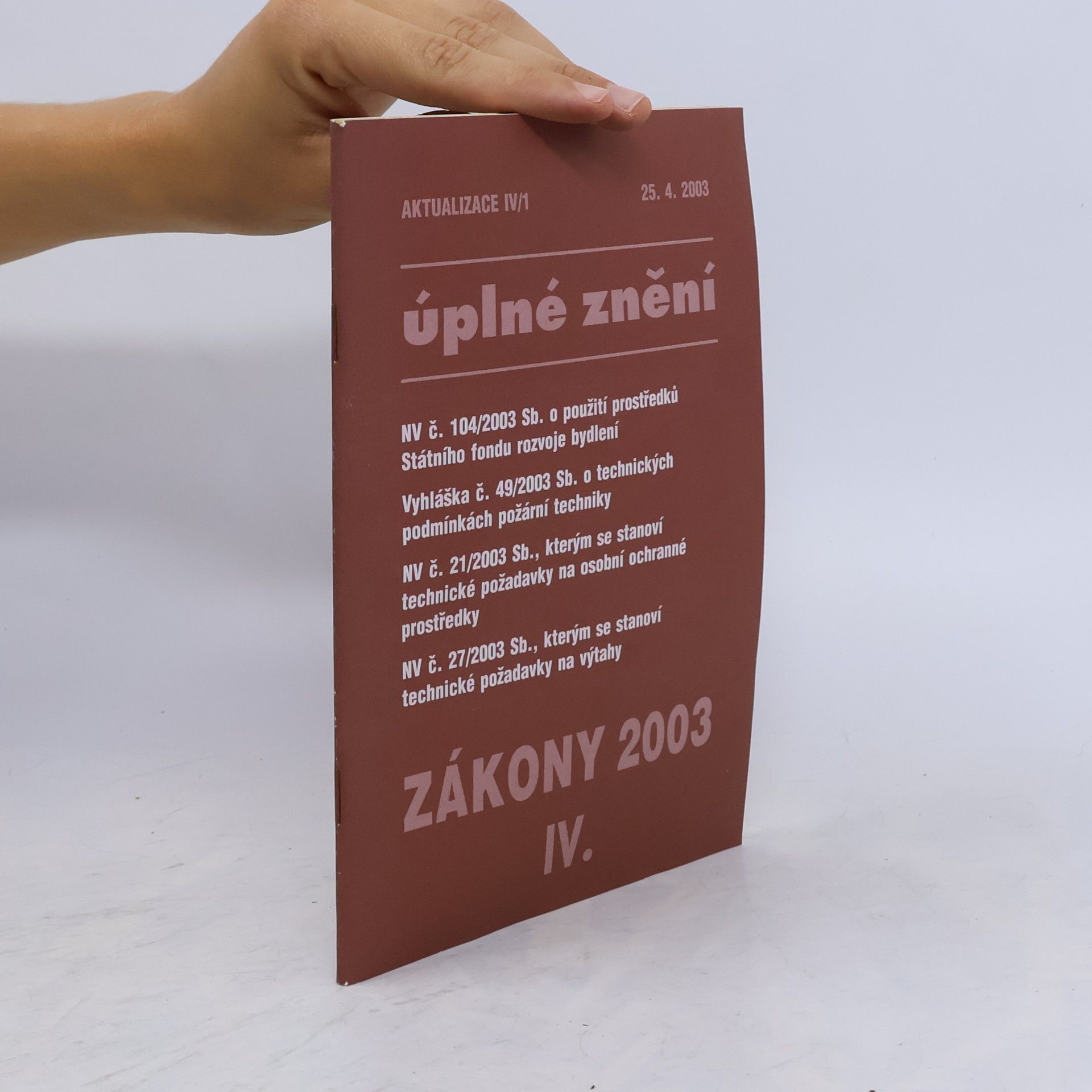 Zuzana Chládeková Úplné znění IV