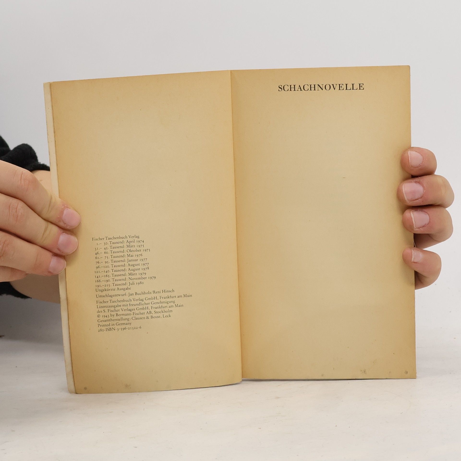Stefan Zweig Schachnovelle