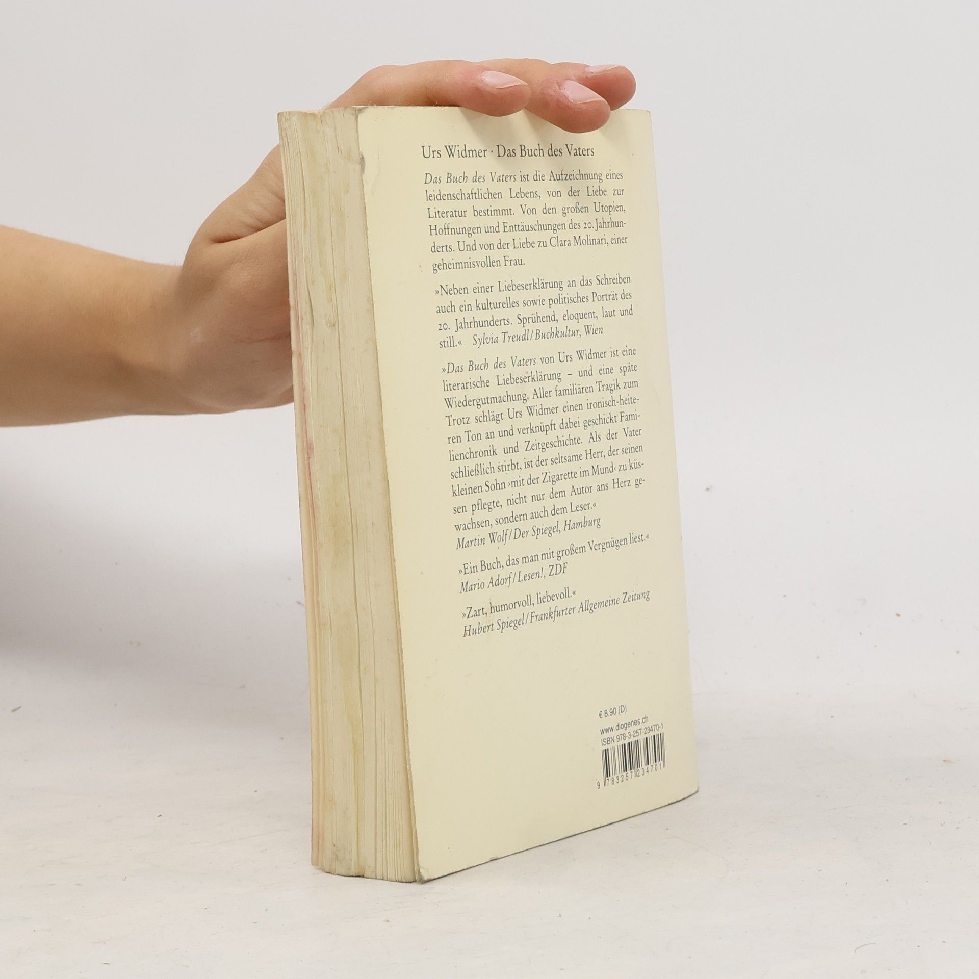 Urs Widmer Das Buch des Vaters