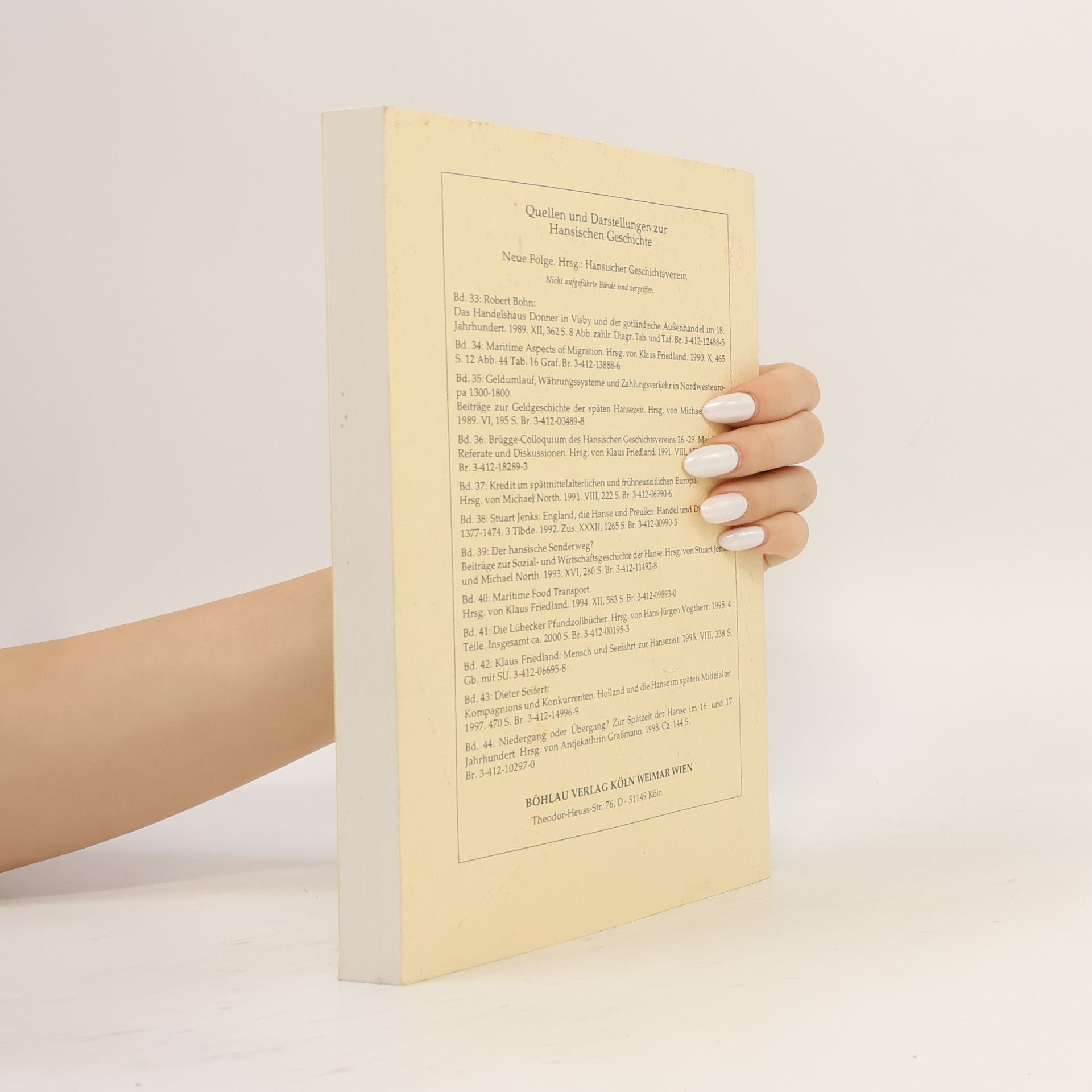 Various authors Hansische Geschichtsblätter
