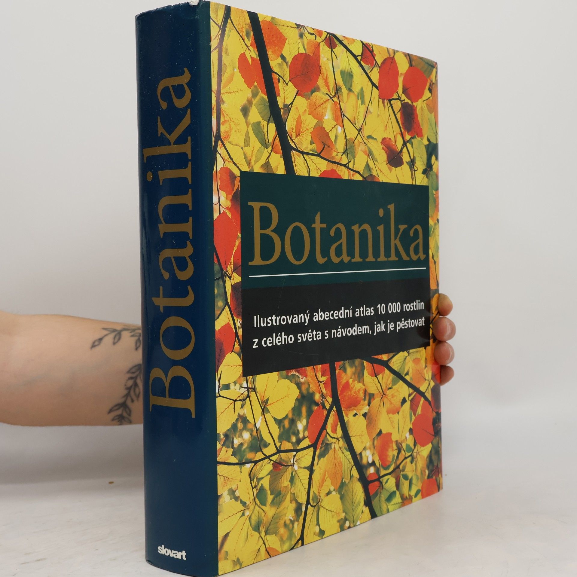 Geoffrey Burnie Botanika. Ilustrovaný abecední atlas 10 000 zahradních rostlin s návodem, jak je pěstovat