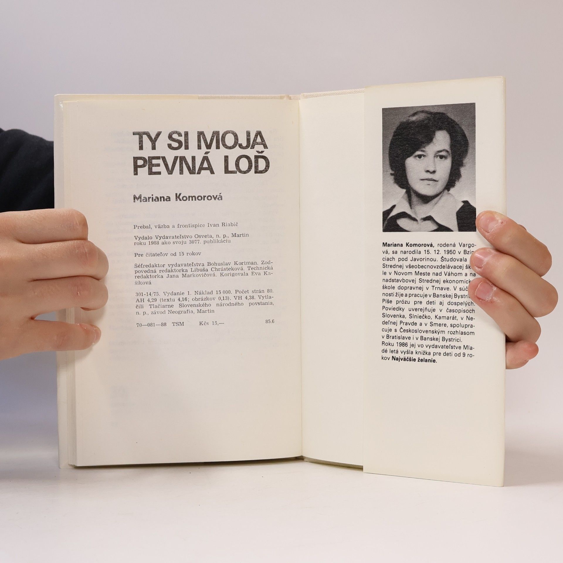 Mariana Komorová Ty si moja pevná loď