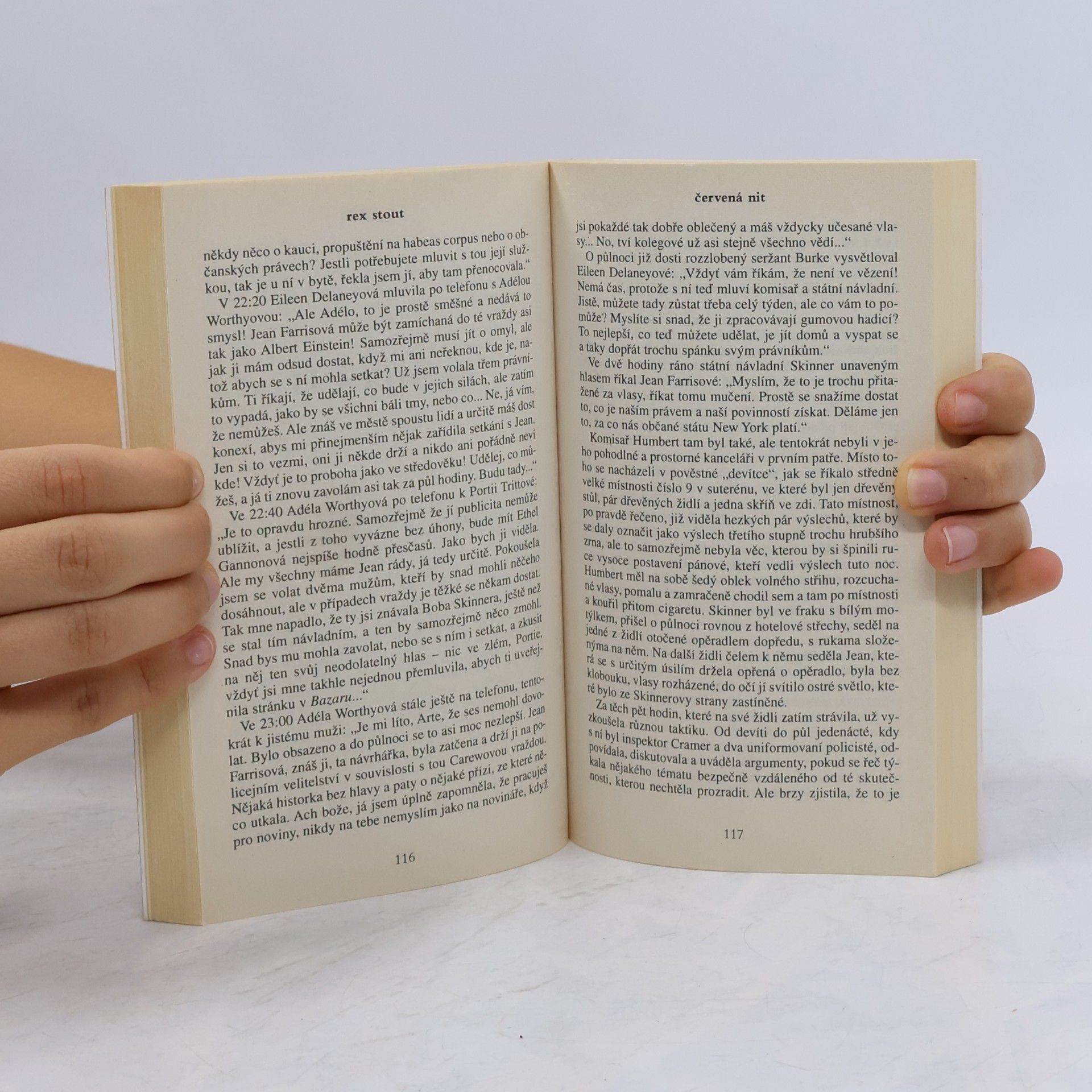 Rex Stout Červená nit