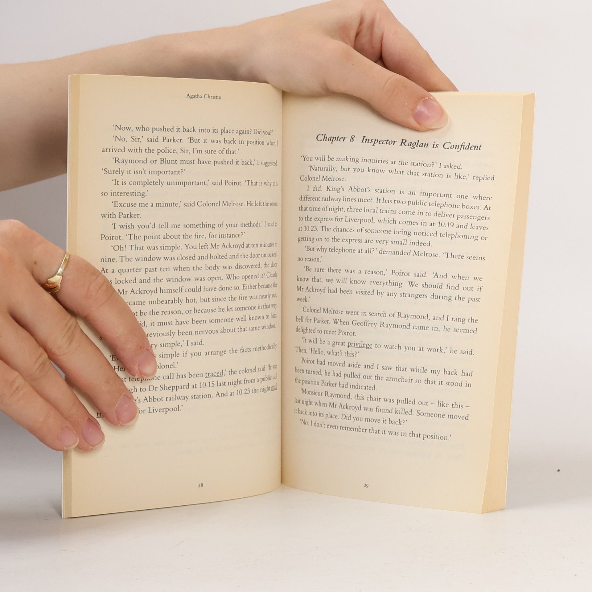 Agatha Christie The murder of Roger Ackroyd