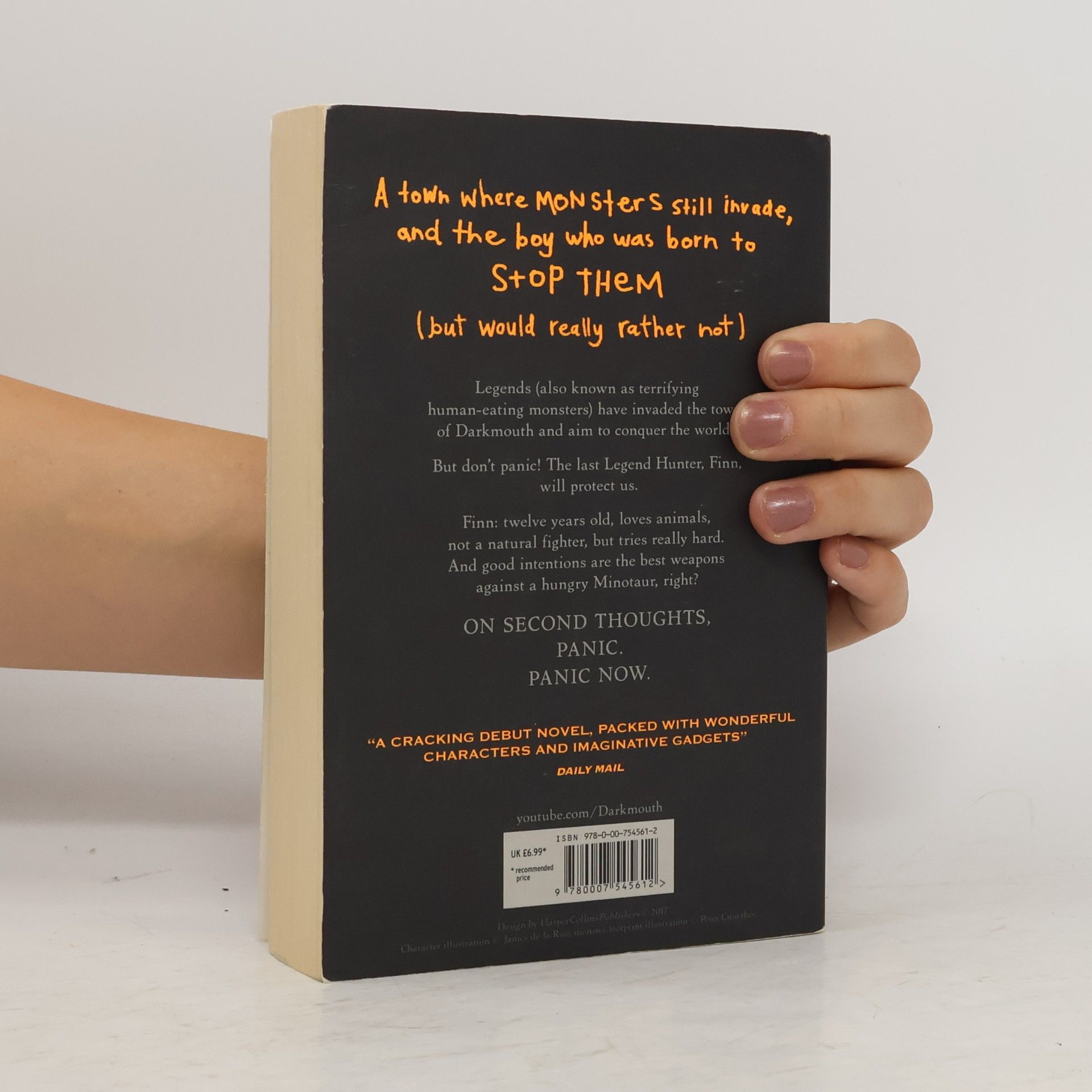 Shane Hegarty Darkmouth. Darkmouth - Der Legendenjäger, englische Ausgabe