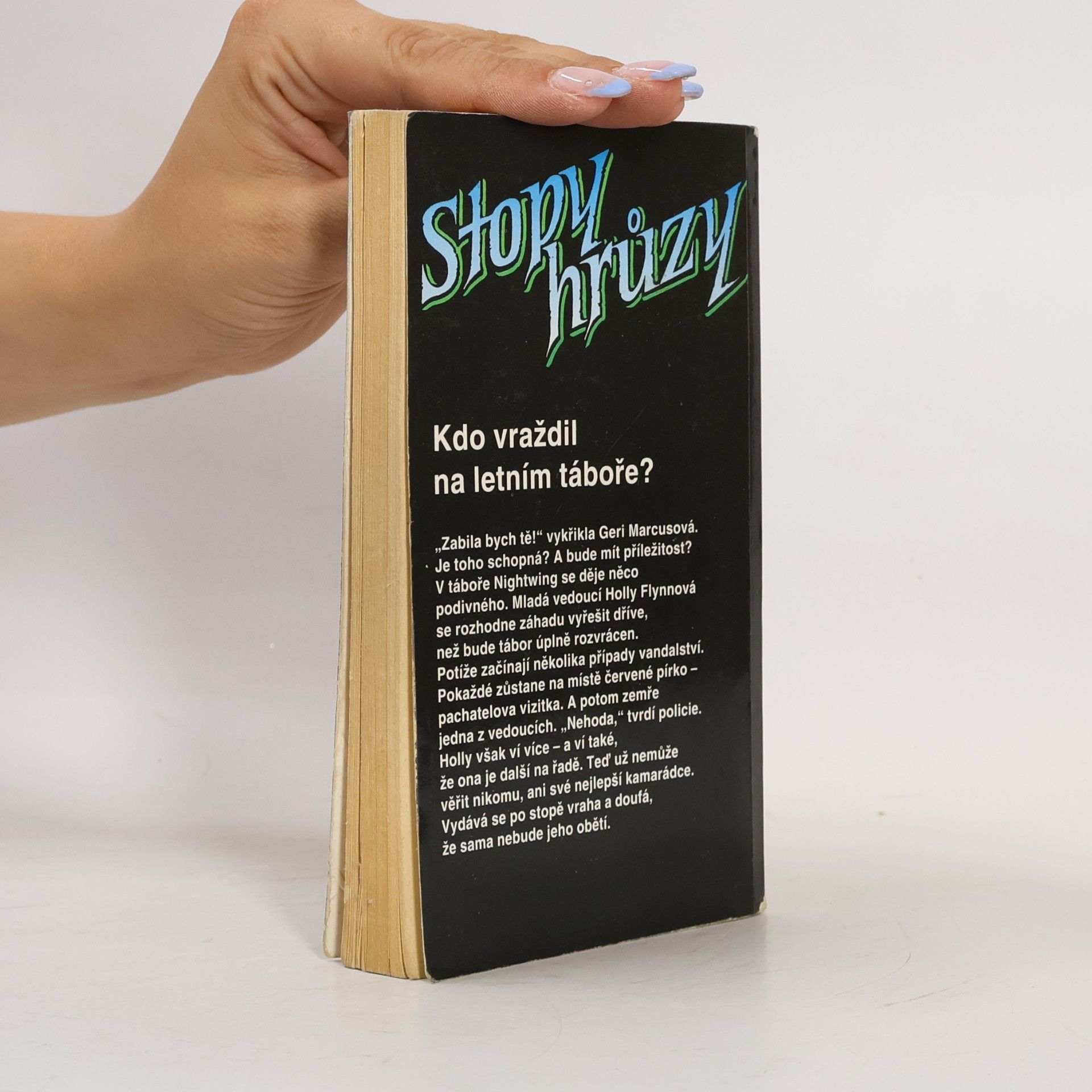 R. L. Stine Letní msta - Stopy hrůzy, svazek 13
