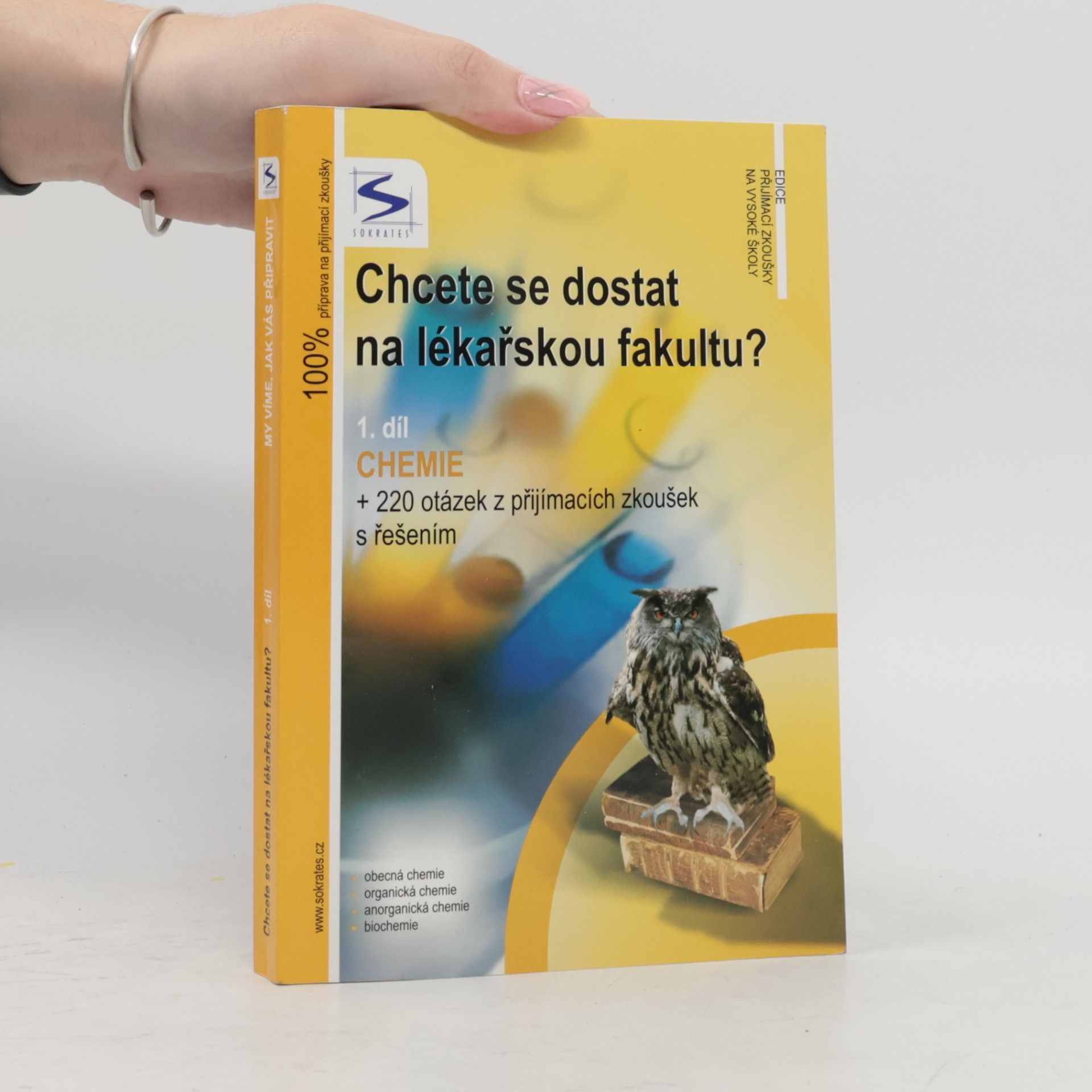 Pavel Řezanka Chcete se dostat na lékařskou fakultu? 1. Chemie