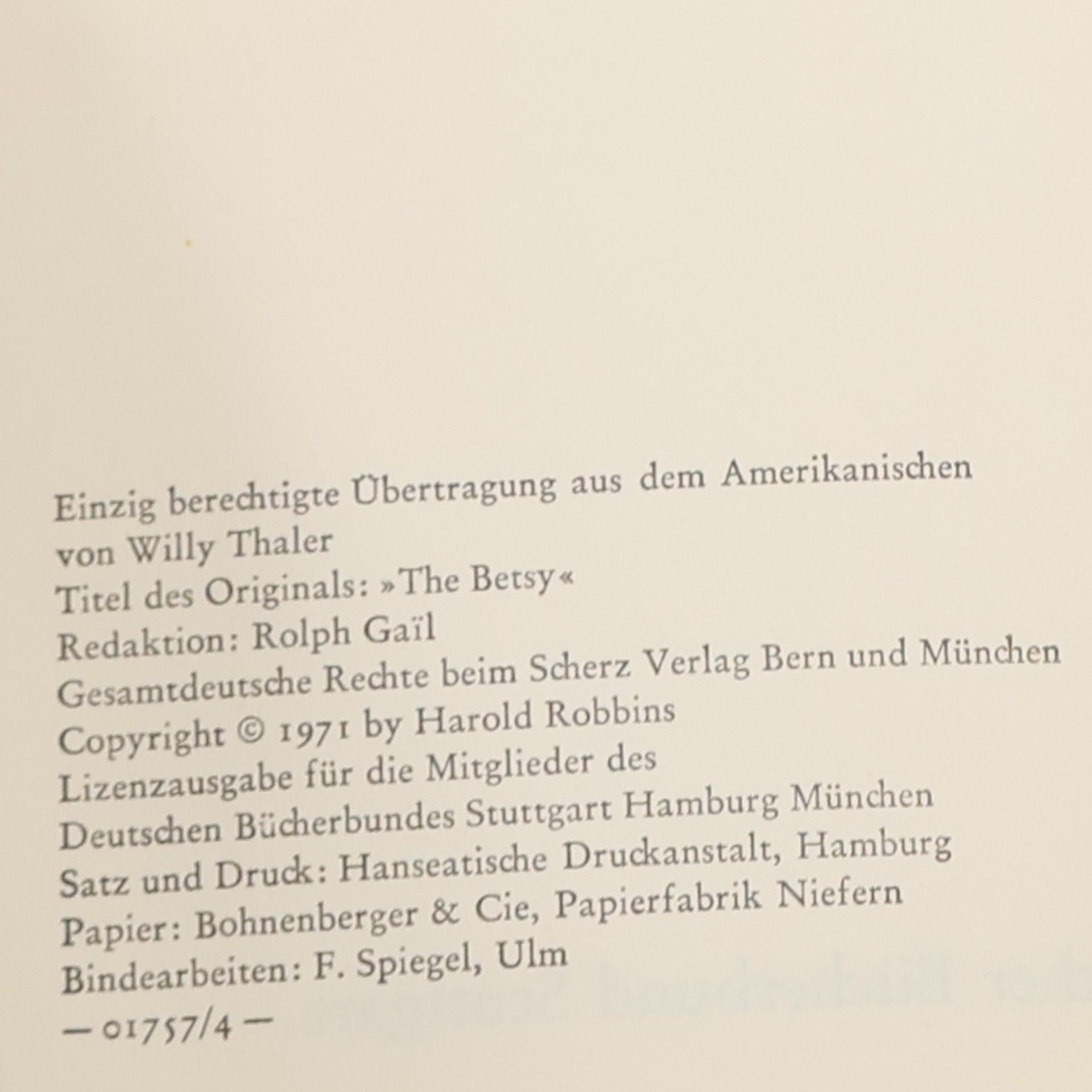 Harold Robbins Der Clan