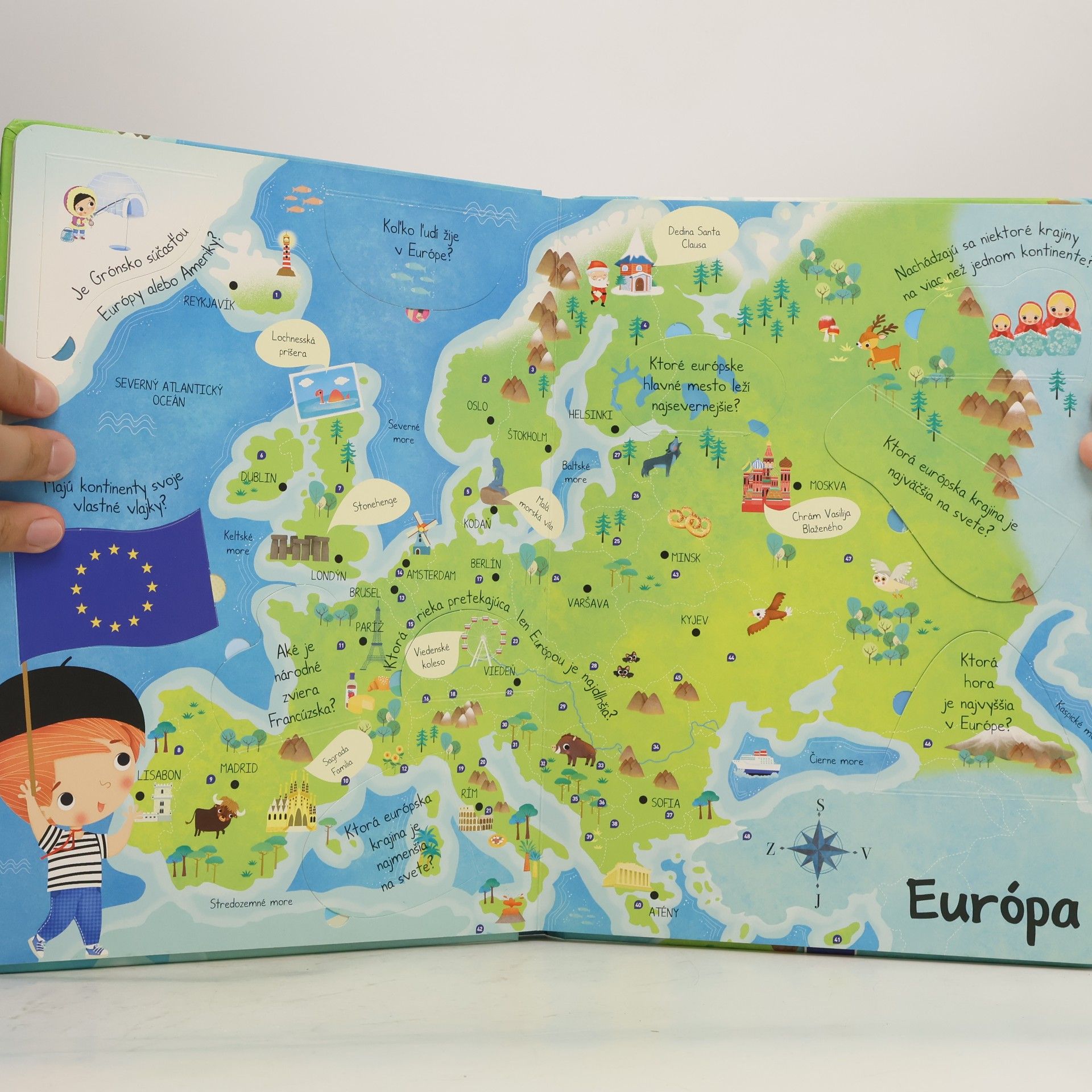 Dania Florino Moja velká kniha odpovedí. Atlas sveta.