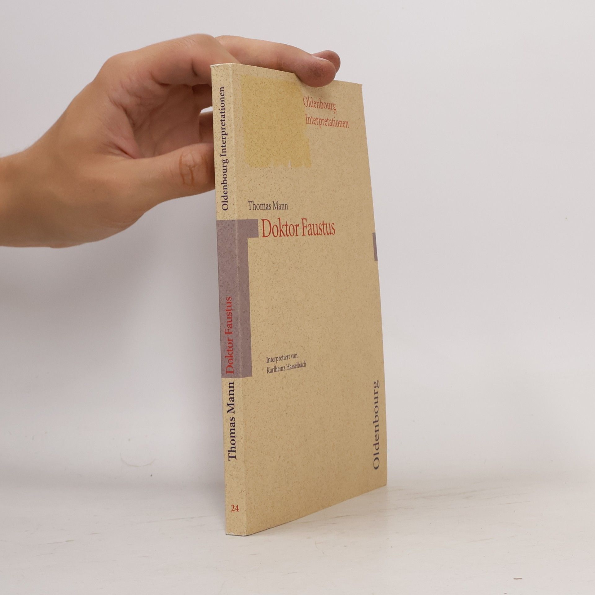 Karlheinz Hasselbach Thomas Mann, Doktor Faustus