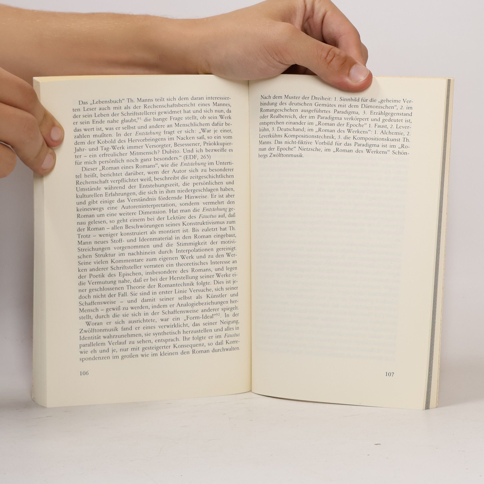 Karlheinz Hasselbach Thomas Mann, Doktor Faustus