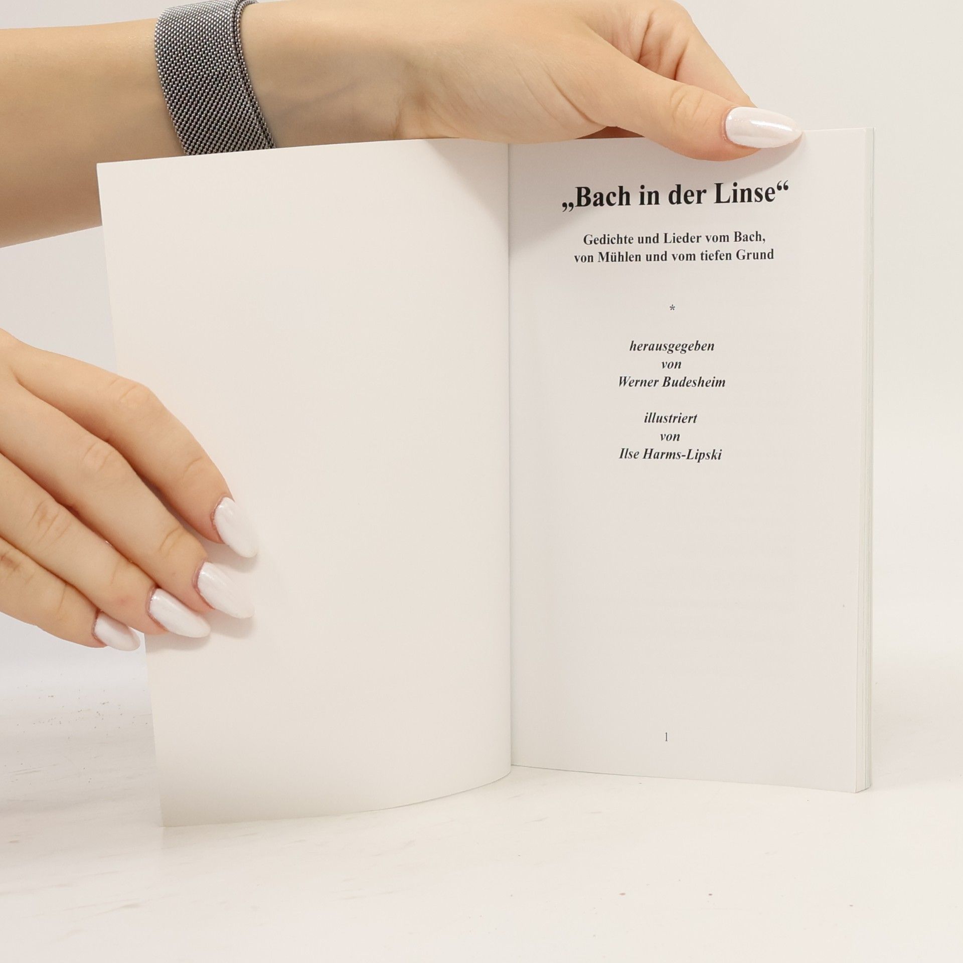 kolektiv Bach in der Linse: Gedichte und Lieder vom Bach, von Mühlen und vom tiefen Grund
