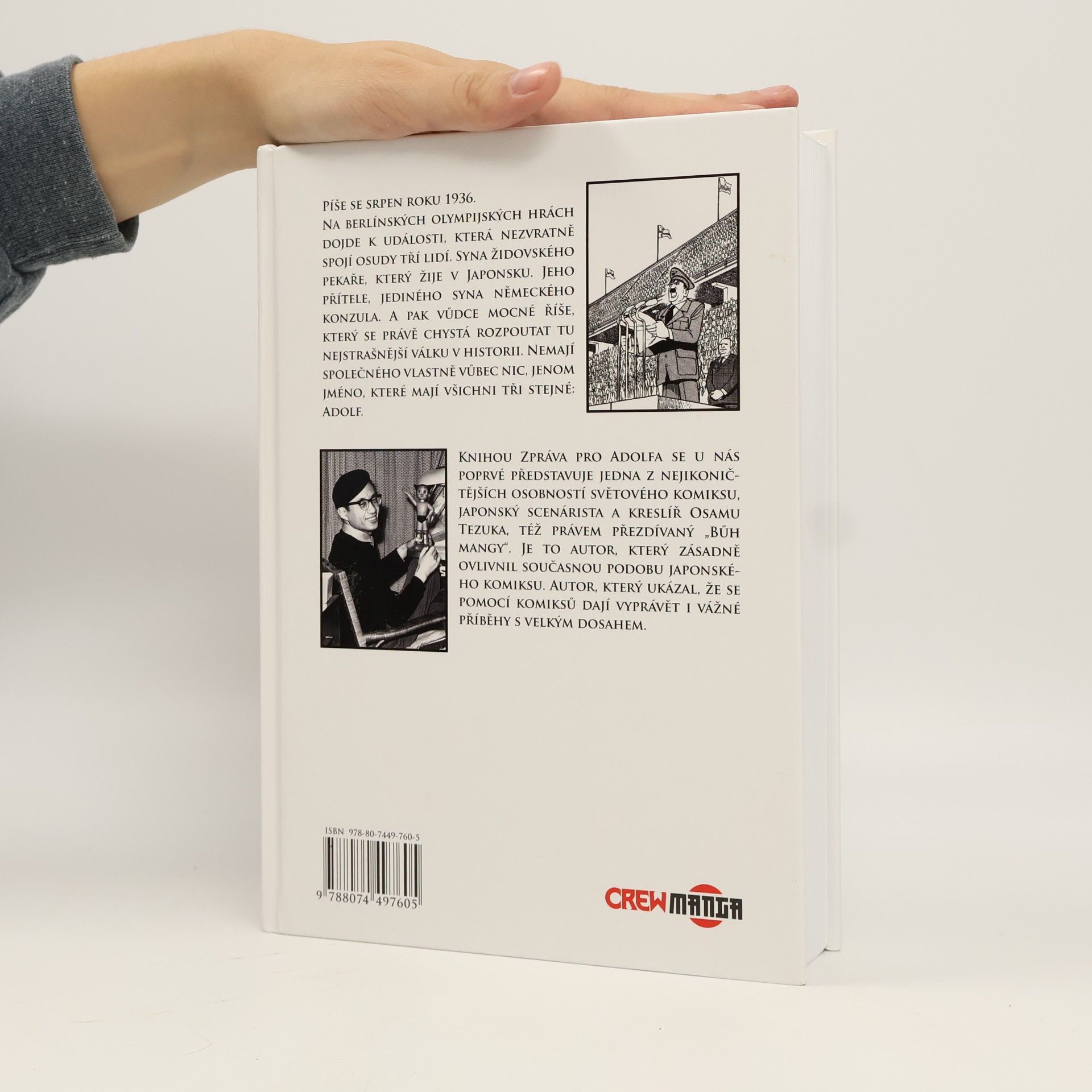 Osamu Tezuka Zpráva pro Adolfa. Kniha první