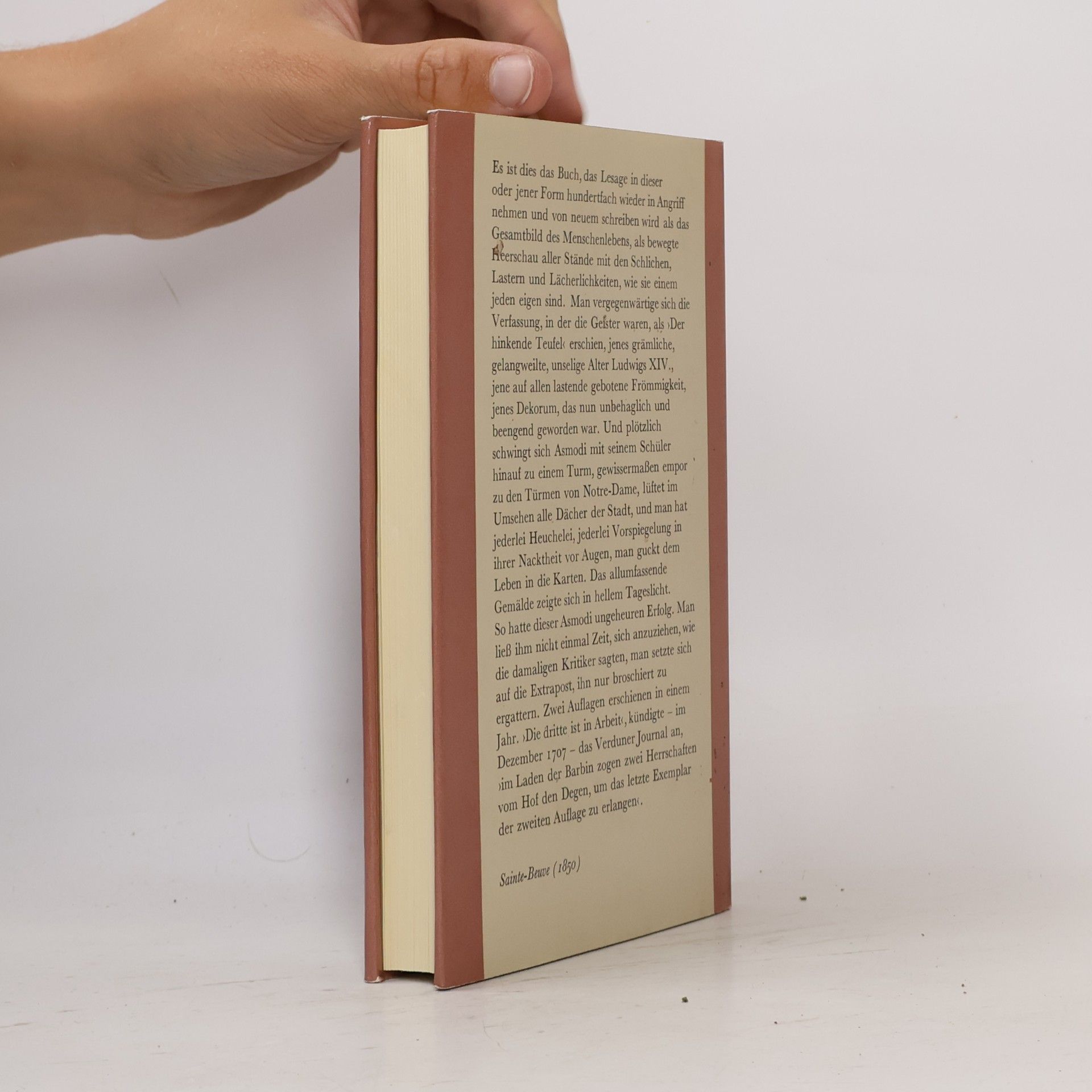Alain-René Lesage Bibliothek des 18. Jahrhunderts: Der hinkende Teufel