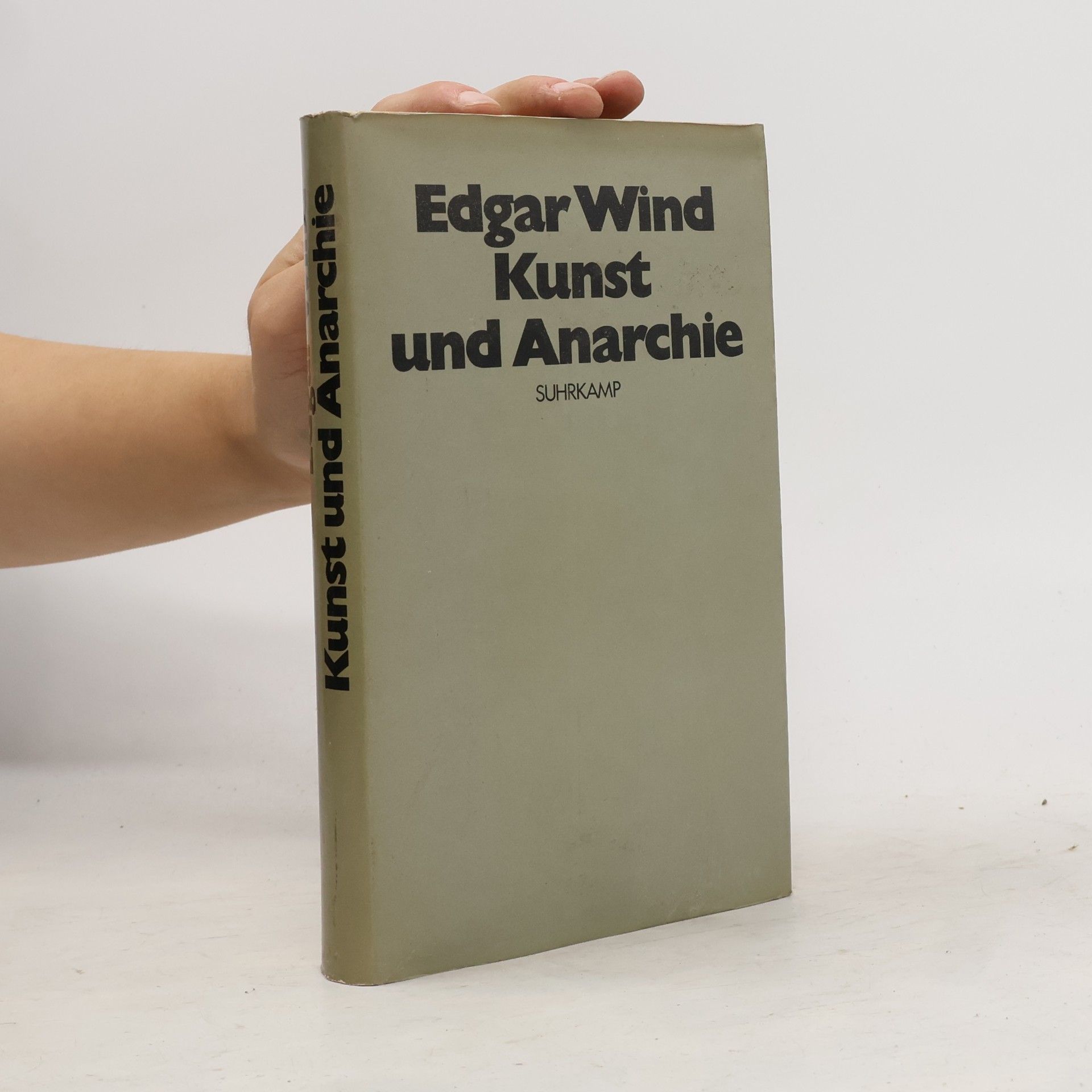 Edgar Wind Kunst und Anarchie
