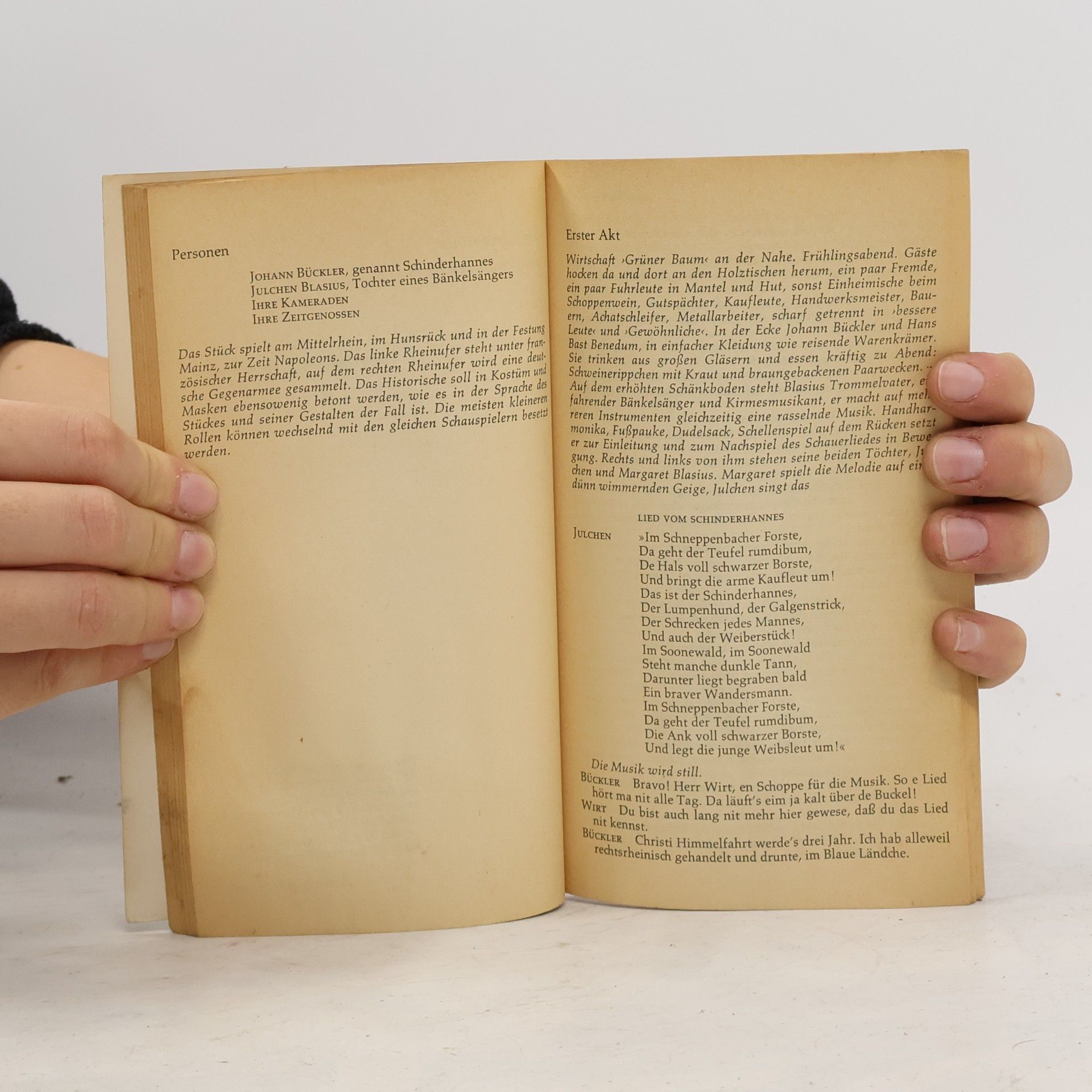 Carl Zuckmayer Der fröhliche Weinberg / Schinderhannes