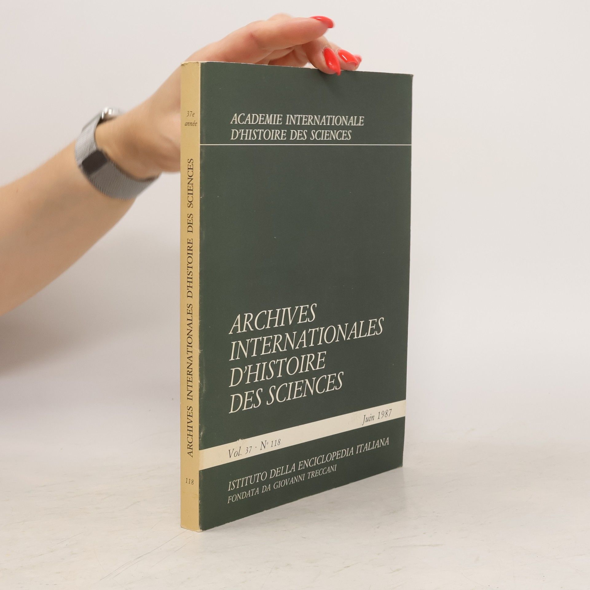 Autorenkollektiv Archives internationales d'histoire des sciences