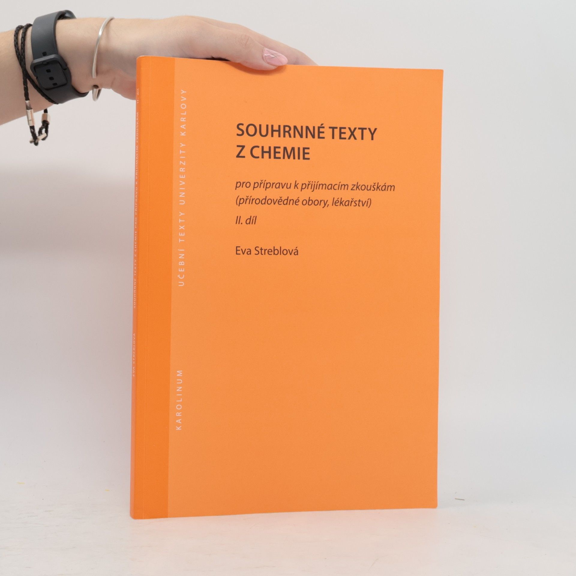 Souhrnné texty z chemie : pro přípravu k přijímacím zkouškám (přírodovědné obory, lékařství). II. díl