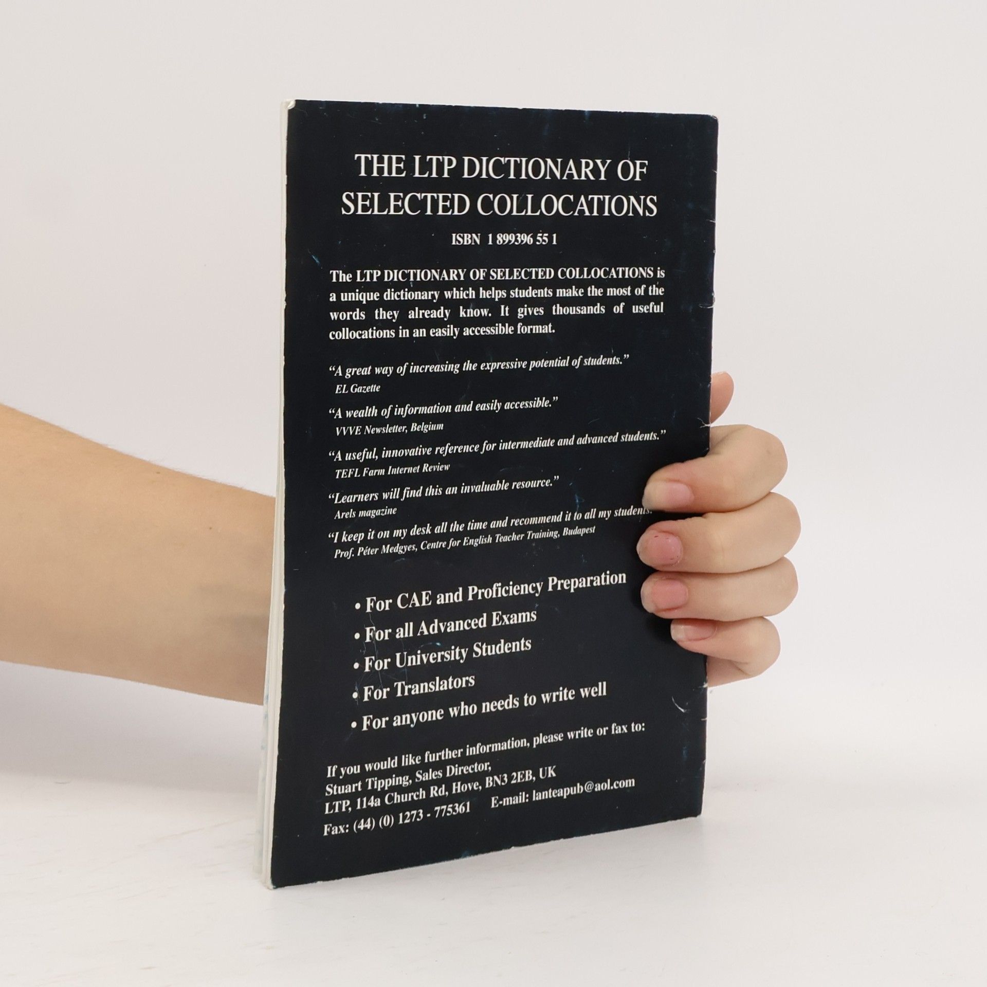 Jimmie Hill LTP Dictionary of Selected Collocations