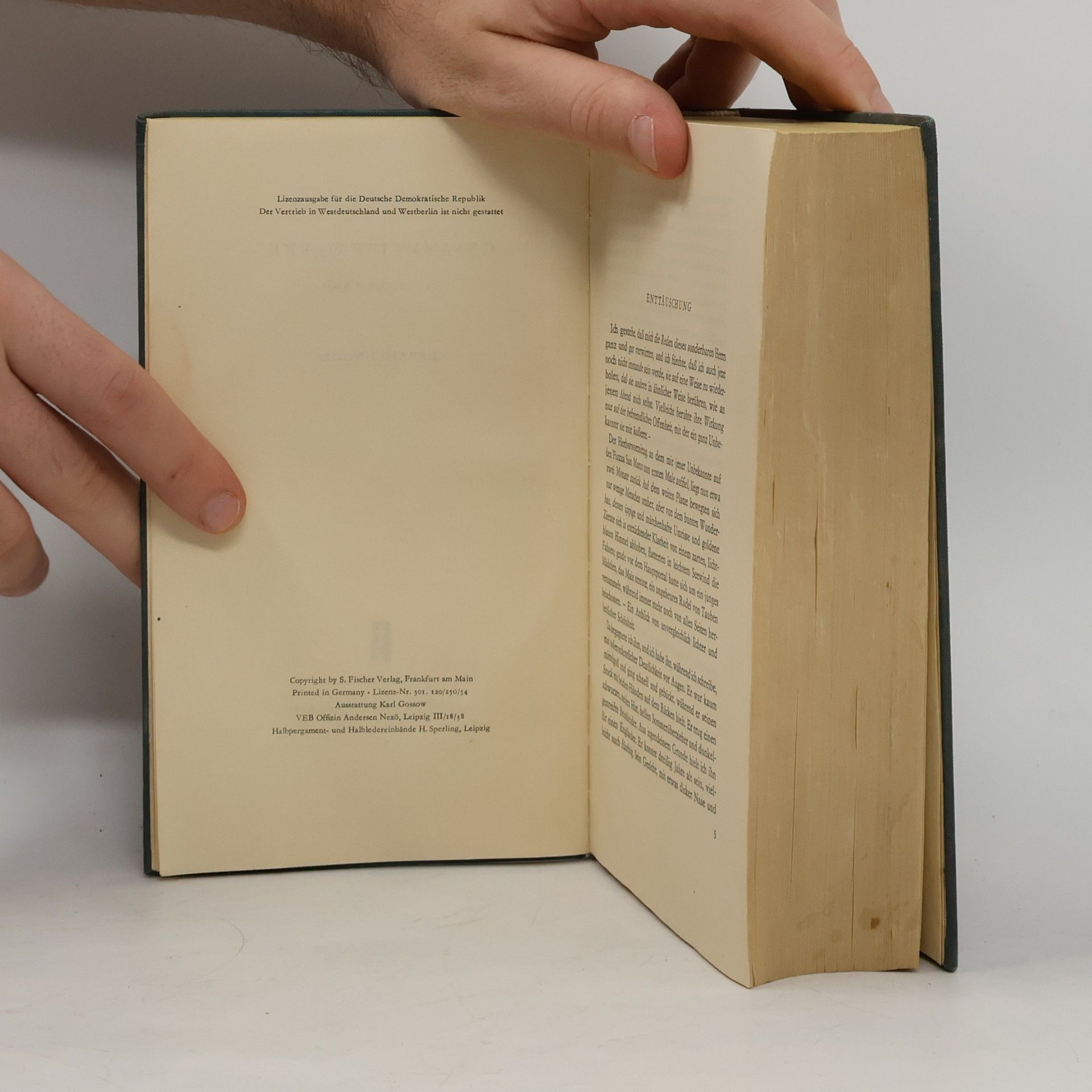 Thomas Mann Gesammelte Werke. Neunter Band. Erzählungen
