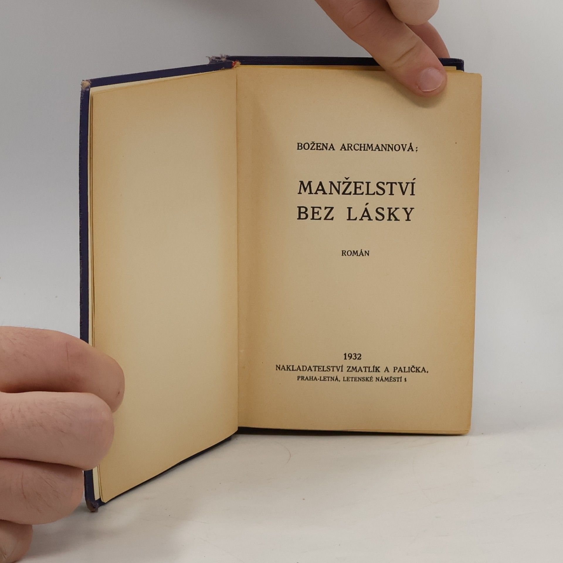 Otakar Haering Manželství bez lásky