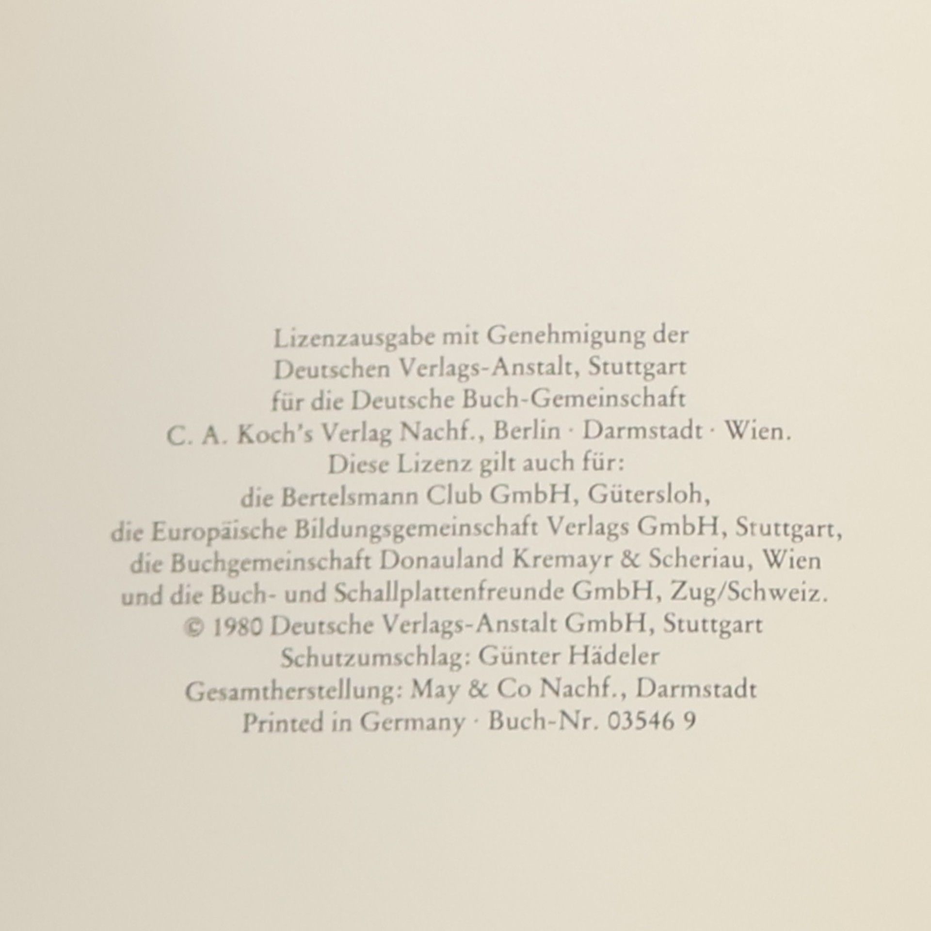 Johannes Gross Unsere letzten Jahre