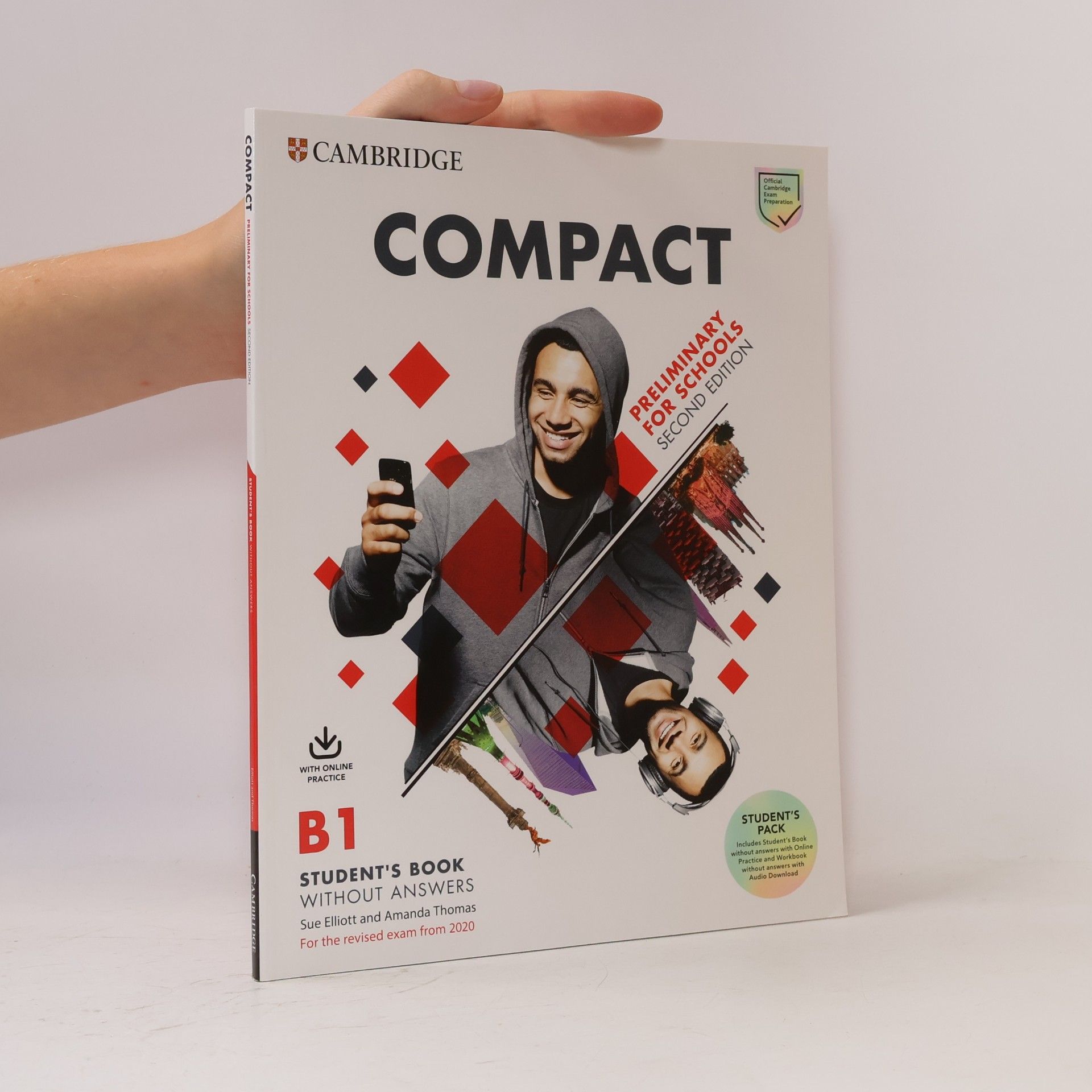 Sue Elliott Compact: Preliminary for Schools: with Online Practice: for the Revised Exam from 2020. Student's Book without Answers
