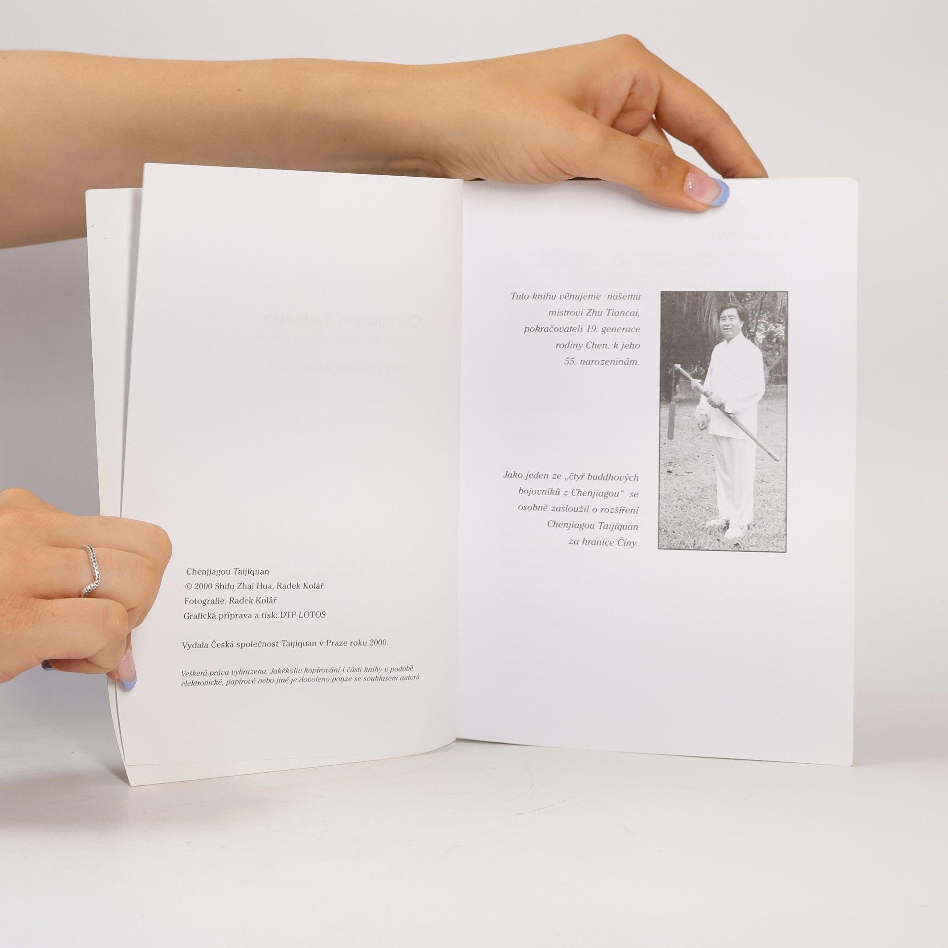 Shifu Zhai Hua Chenjiagou Taijiquan. Základní dovednosti, třináct forem
