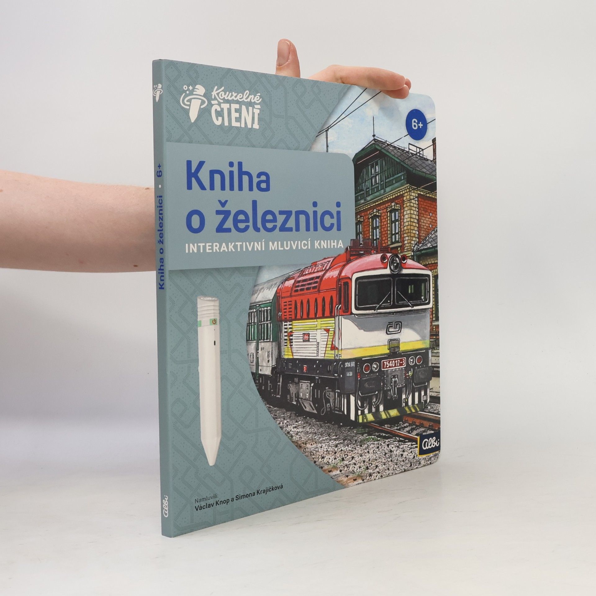 Bohuslav Fultner Kniha o železnici. Interaktivní mluvicí kniha